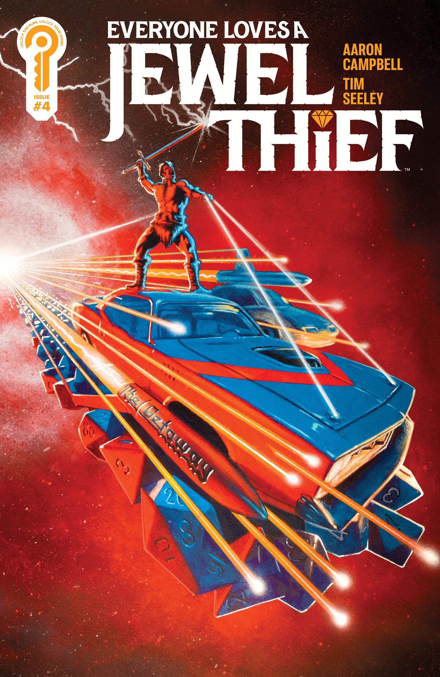 Everyone Loves A Jewel Thief #4 Cover A Aaron Campbell FOC July 13, 2026