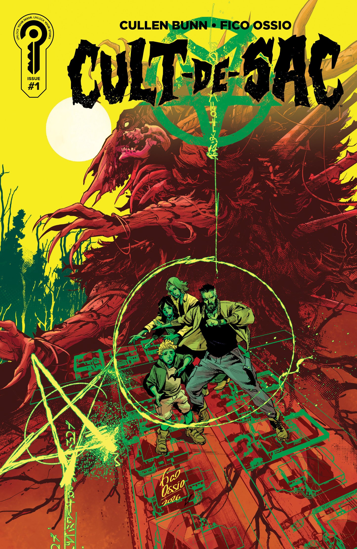 Cult-de-Sac #1 Cover A Fico Ossio FOC July 6, 2026