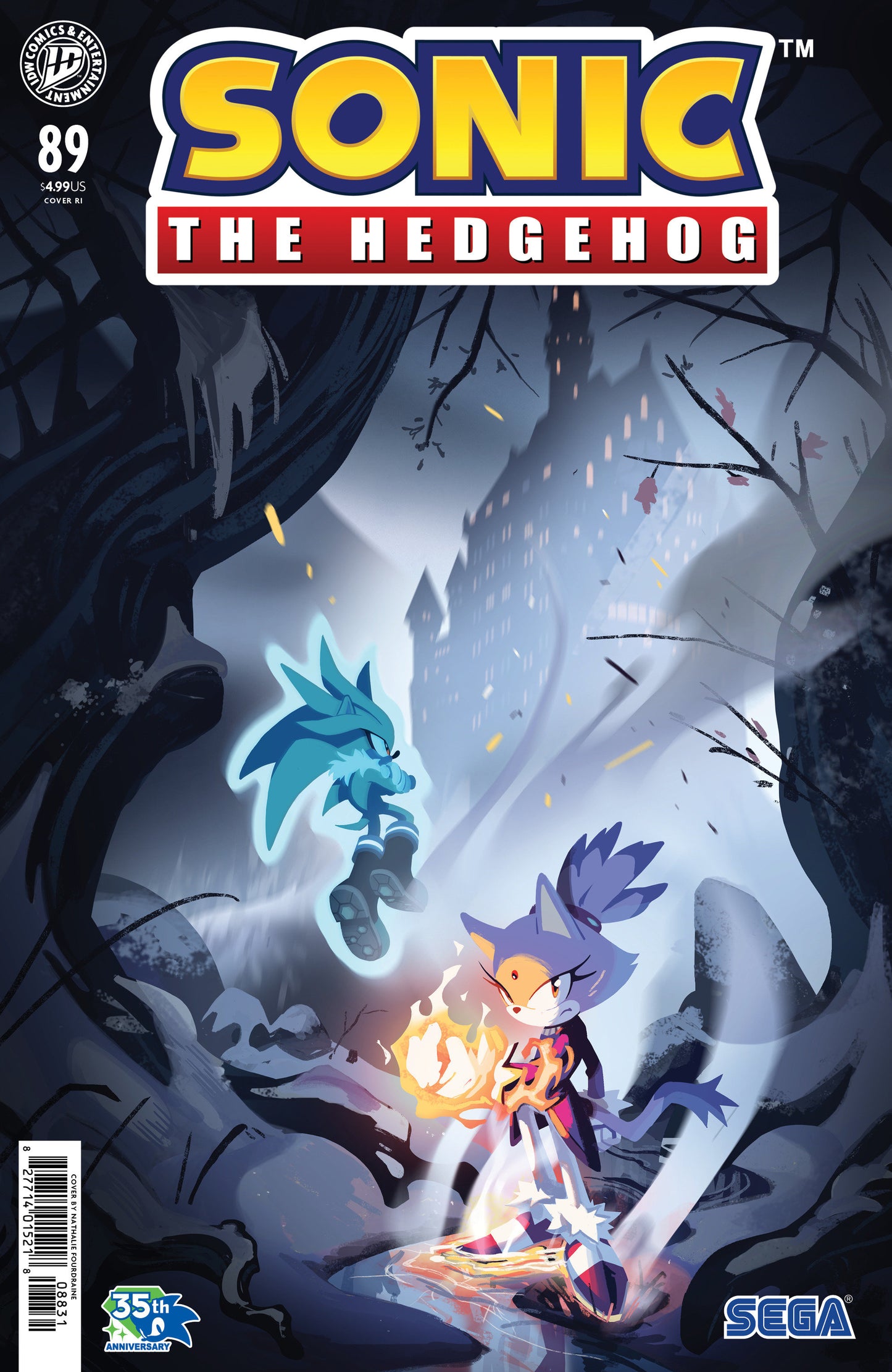 Sonic the Hedgehog #89 Variant RI (15) (Fourdraine) FOC August 3, 2026
