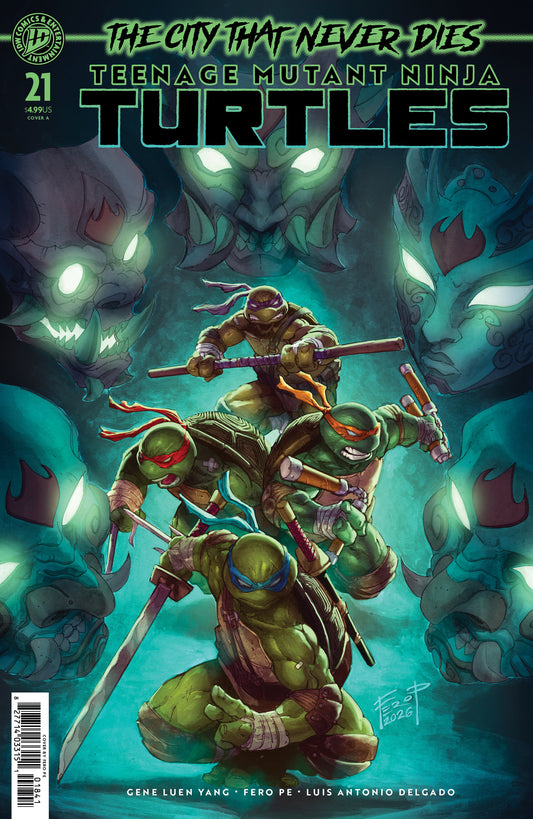 Teenage Mutant Ninja Turtles #21 Cover A (Pe) FOC July 13, 2026