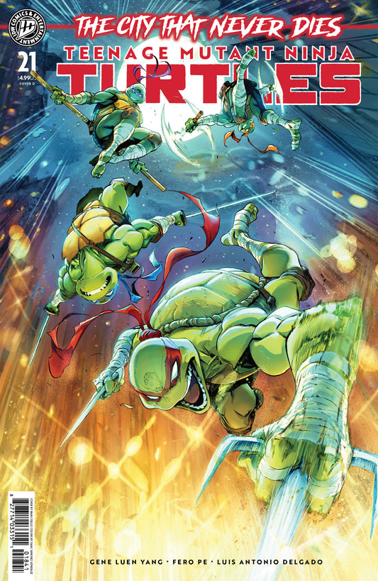 Teenage Mutant Ninja Turtles #21 Variant D (Coello) FOC July 13, 2026