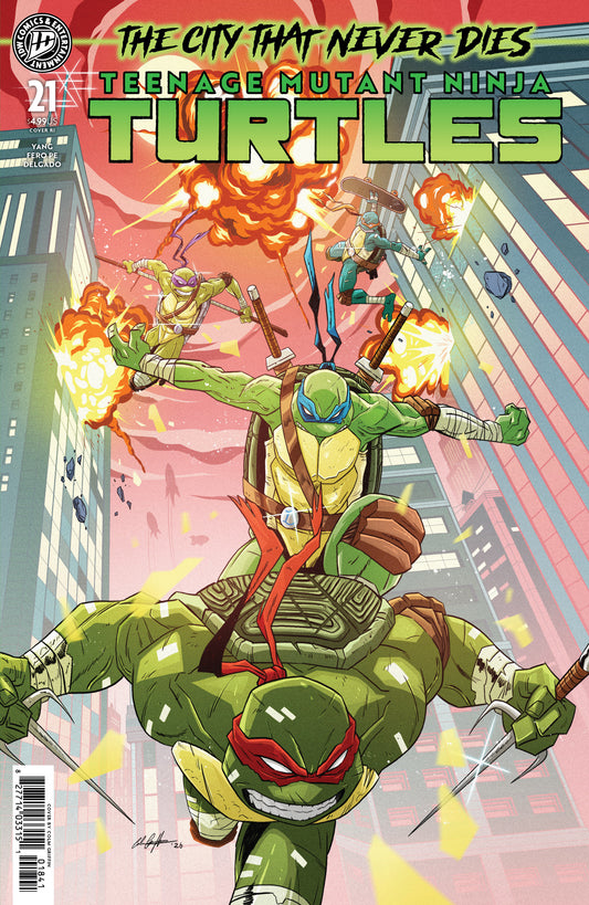 Teenage Mutant Ninja Turtles #21 Variant RI (25) (Griffin) FOC July 13, 2026