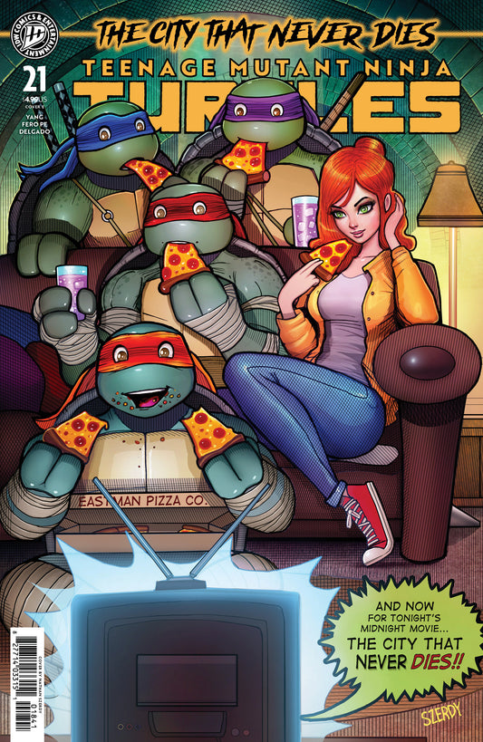 Teenage Mutant Ninja Turtles #21 Variant E (Szerdy) FOC July 13, 2026