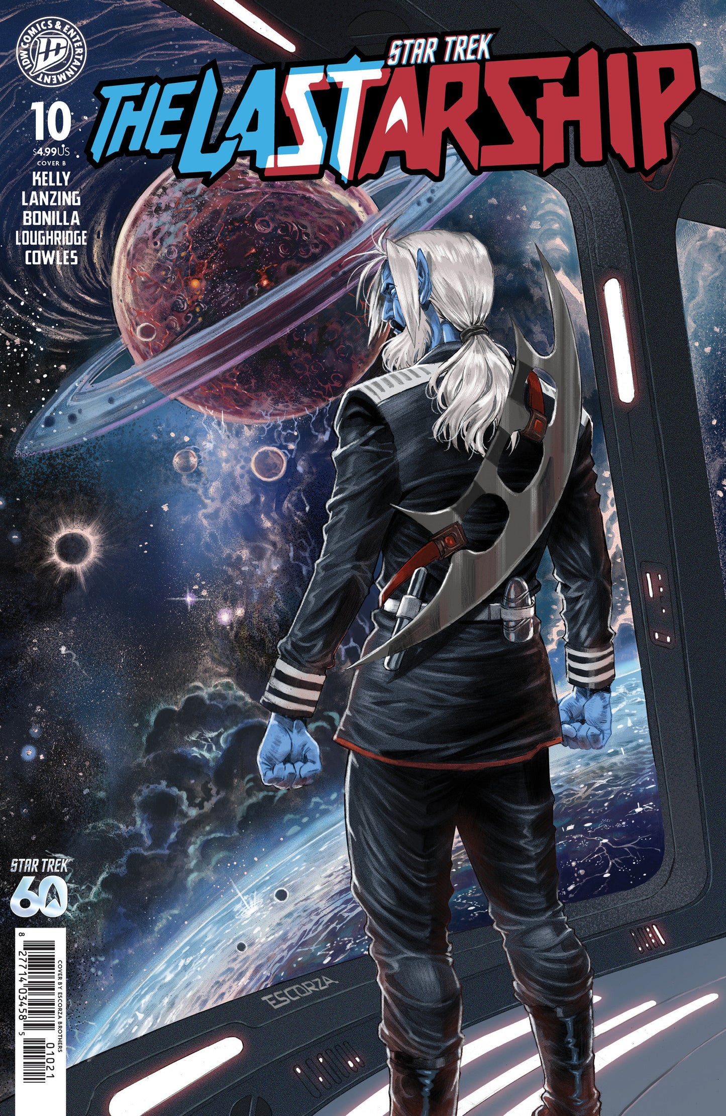 Star Trek: The Last Starship #10 Variant B (Escorza Brothers) FOC July 13, 2026