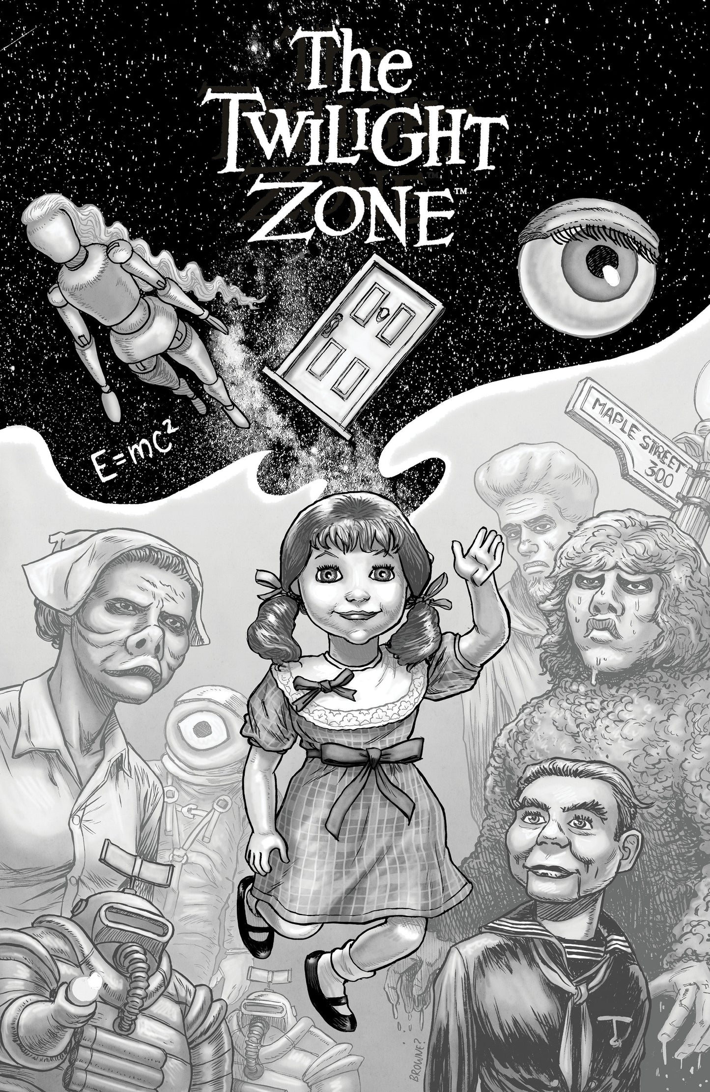 The Twilight Zone #10 Variant RI (10) (Browne) FOC July 6, 2026
