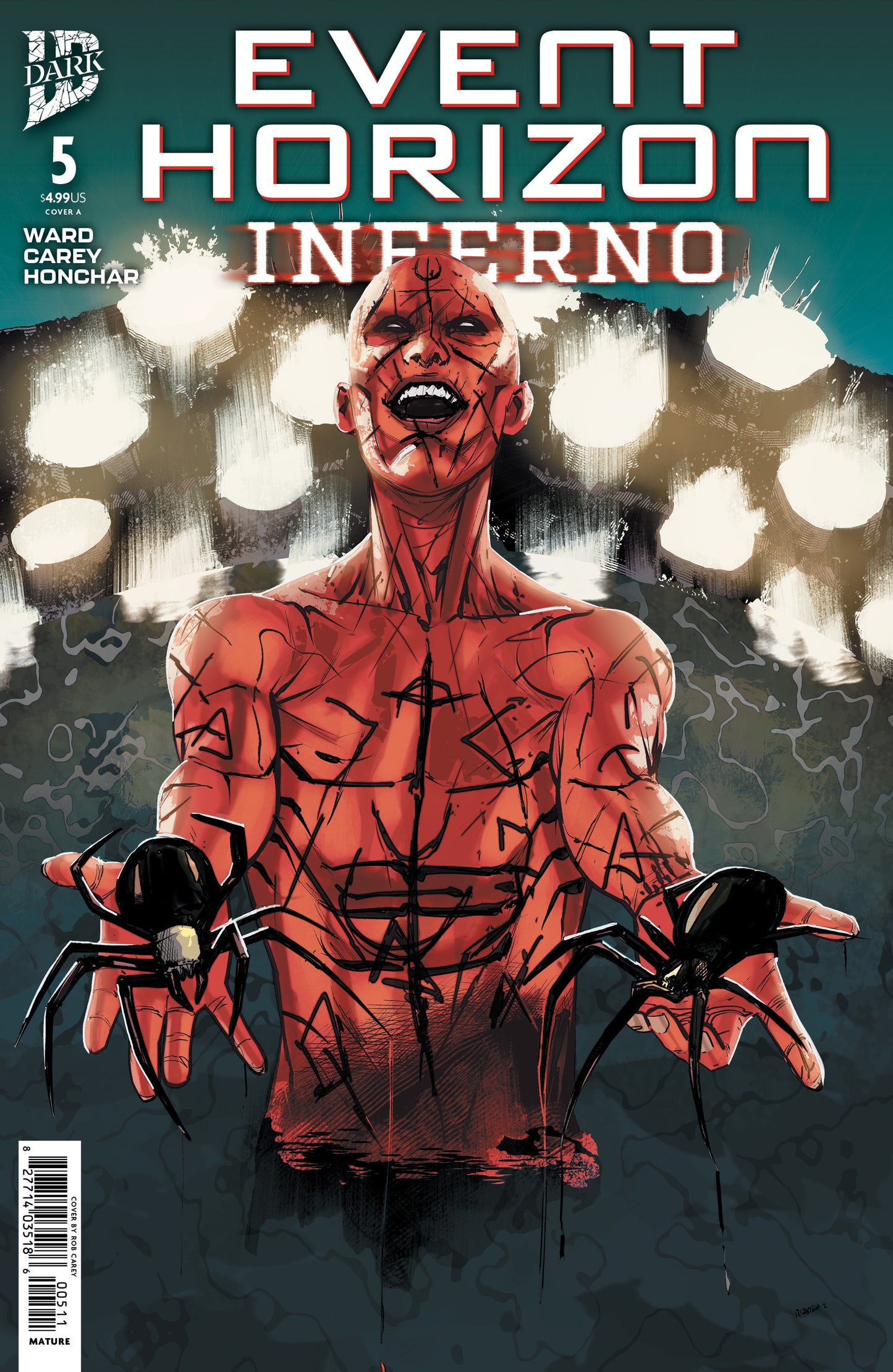 Event Horizon: Inferno #5 Cover A (Carey) FOC July 27, 2026