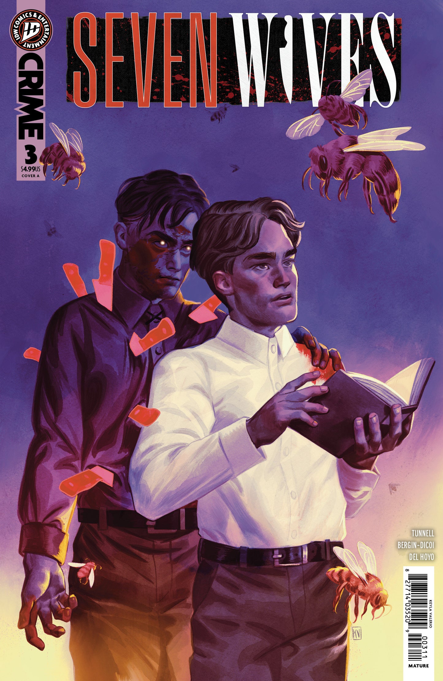 Seven Wives #3 Cover A (Valerio) FOC July 6, 2026