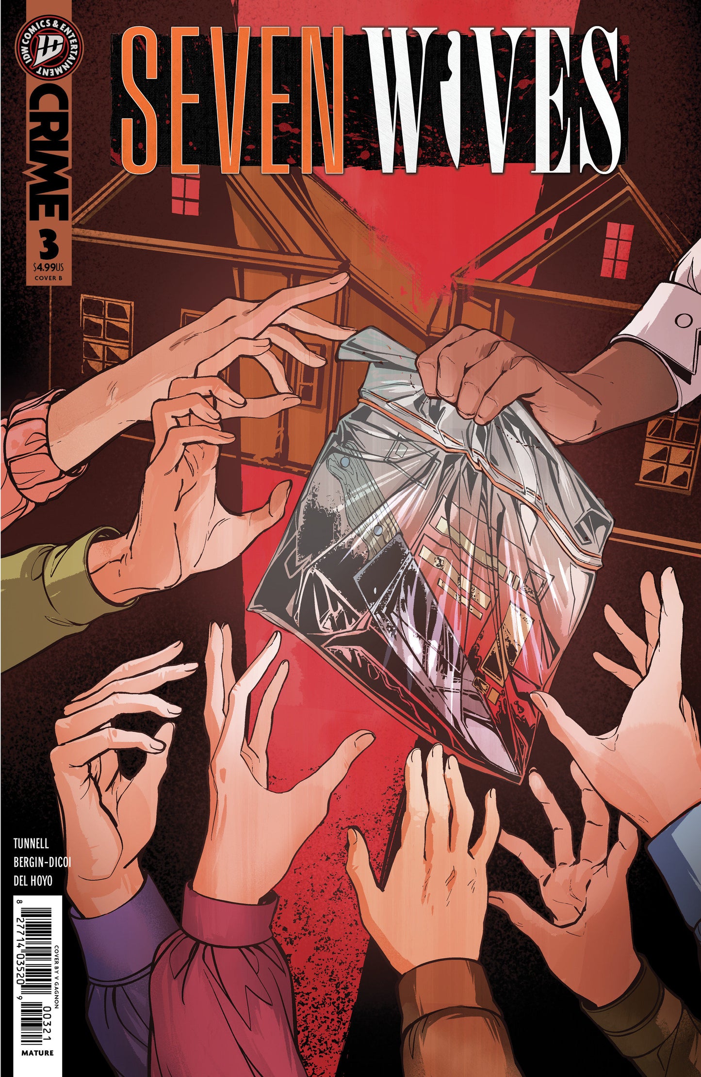 Seven Wives #3 Variant B (Gagnon) FOC July 6, 2026
