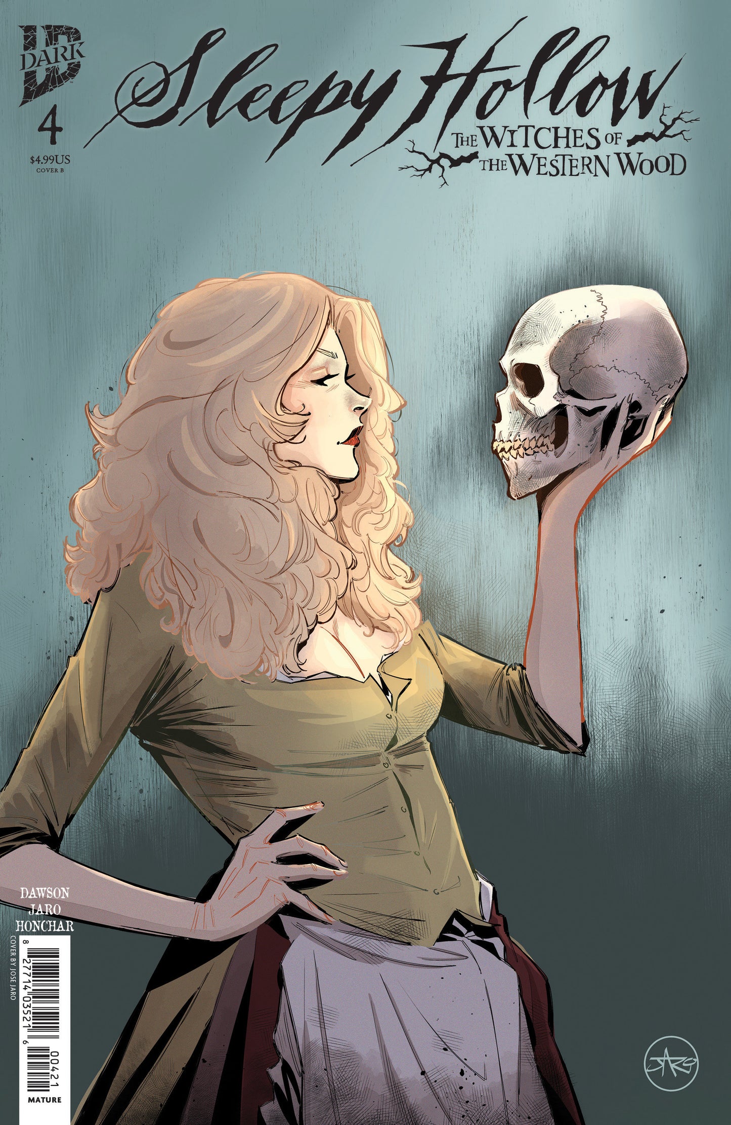 Sleepy Hollow: The Witches of the Western Wood #4 Variant B (Jaro) FOC July 13, 2026