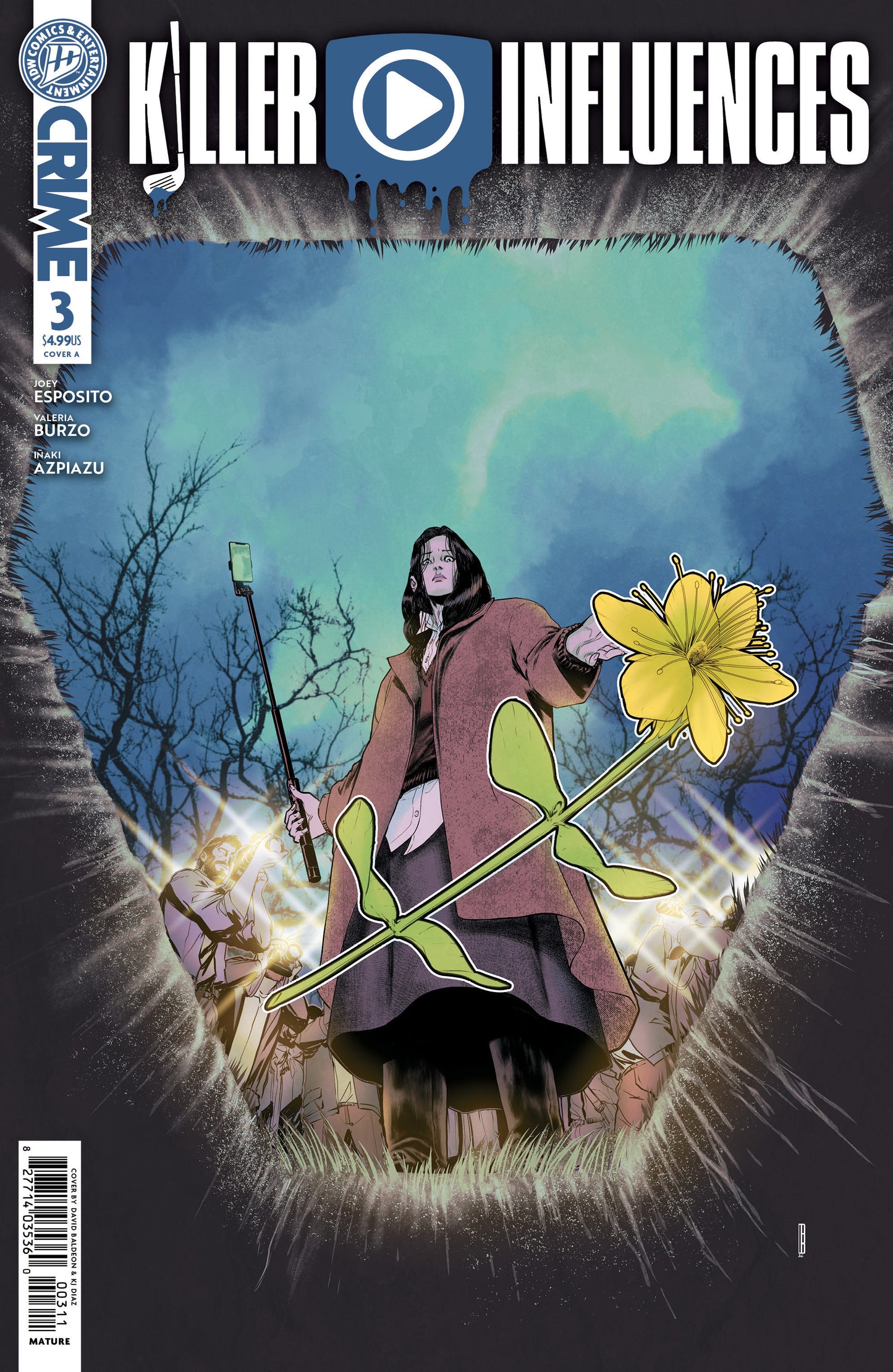 Killer Influences #3 Cover A (Baldeon) FOC August 10, 2026