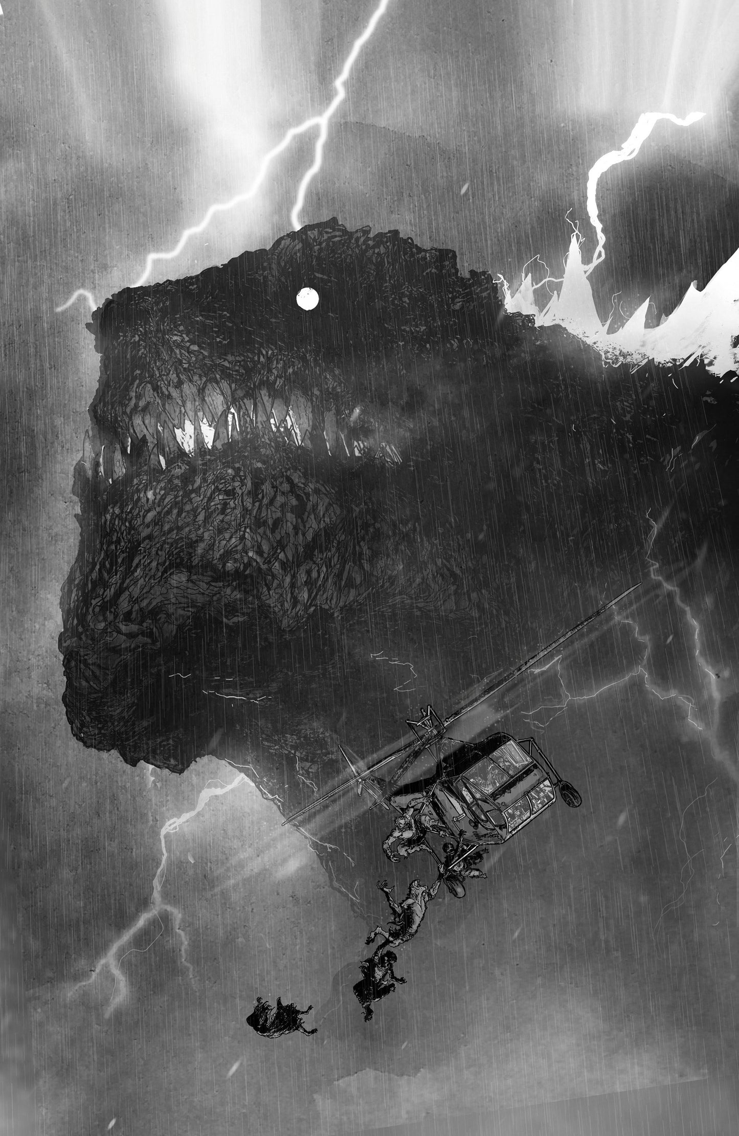 The Horror of Godzilla [Kai-Sei Era] #2 Variant RI (10) (Jones B&W Full Art) FOC August 10, 2026