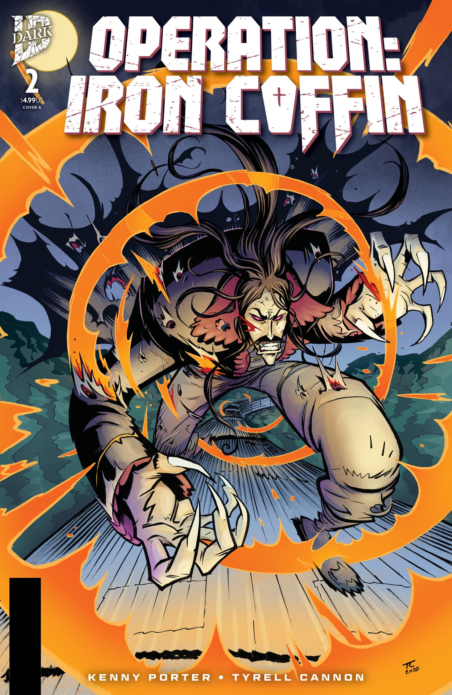 Operation: Iron Coffin #2 Cover A (Cannon) FOC July 20, 2026