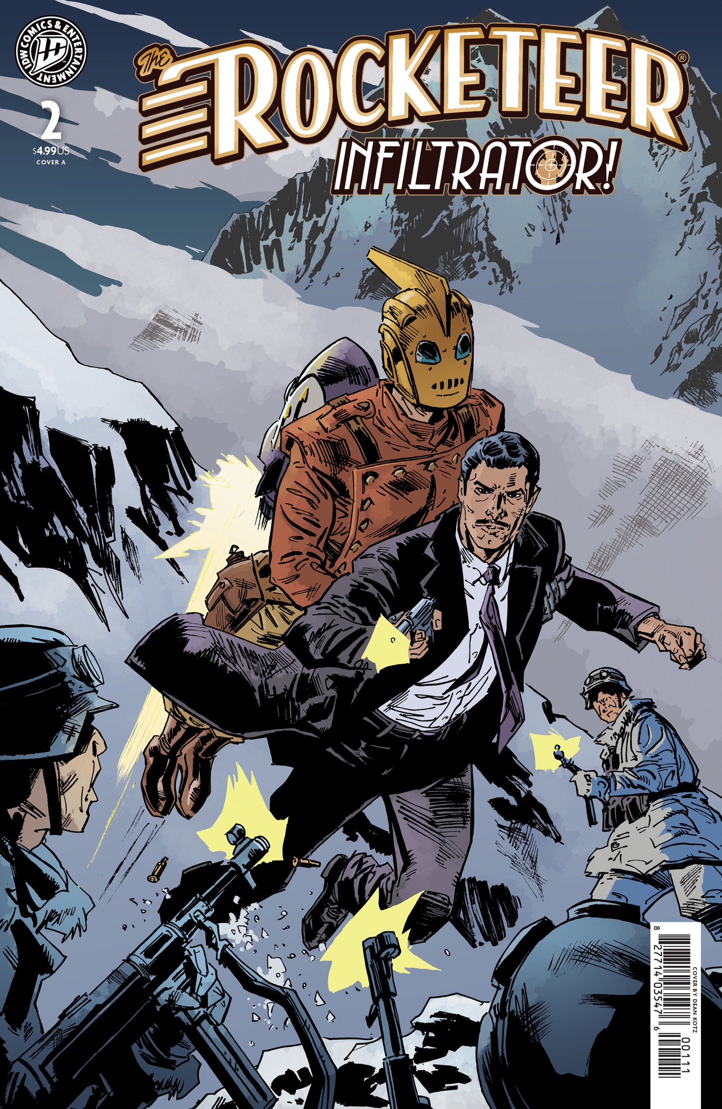 The Rocketeer: Infiltrator! #2 Cover A (Kotz) FOC July 20, 2026