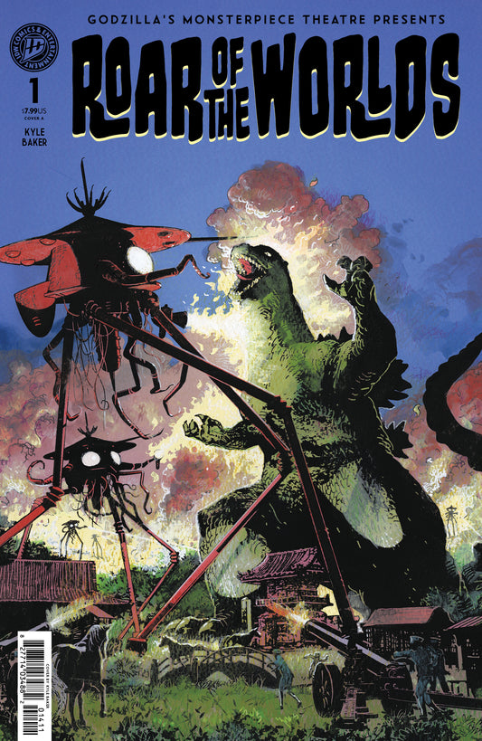 Godzilla's Monsterpiece Theatre Presents: Roar of the Worlds Variant B (Baker) FOC July 6, 2026