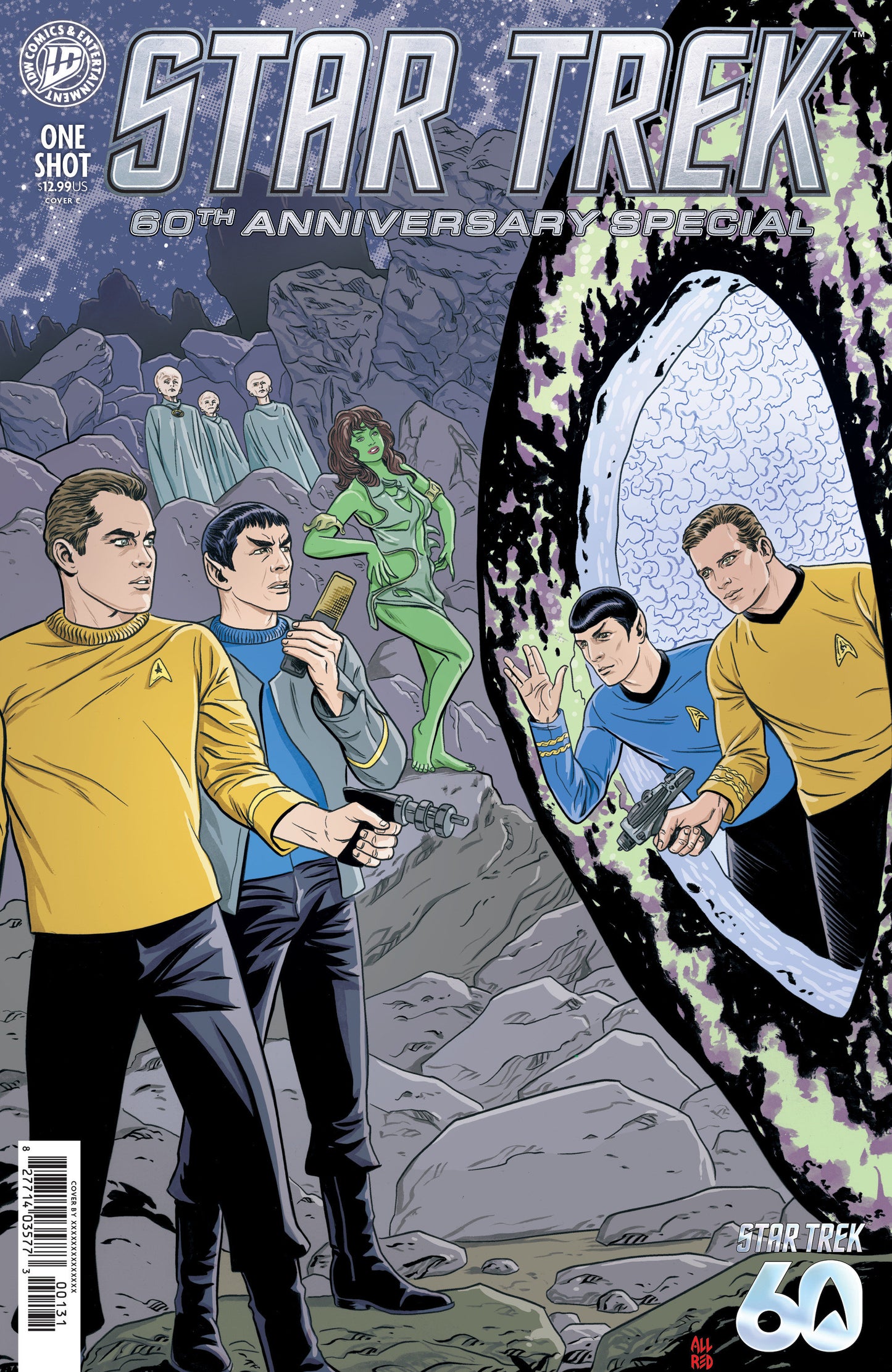 Star Trek: 60th Anniversary Special Variant C Foil (Allred) FOC July 27, 2026