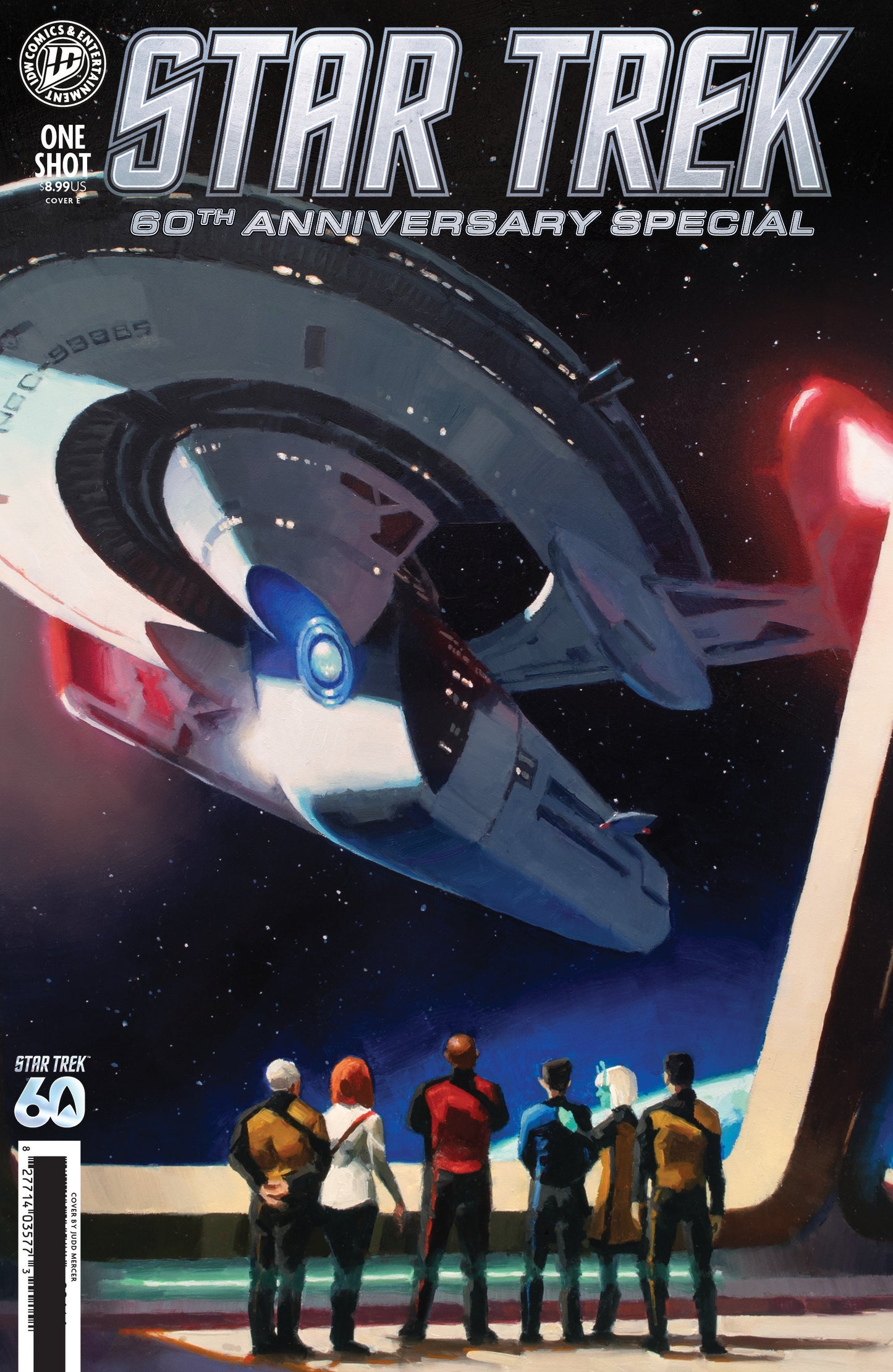 Star Trek: 60th Anniversary Special Variant E (Mercer) FOC July 27, 2026