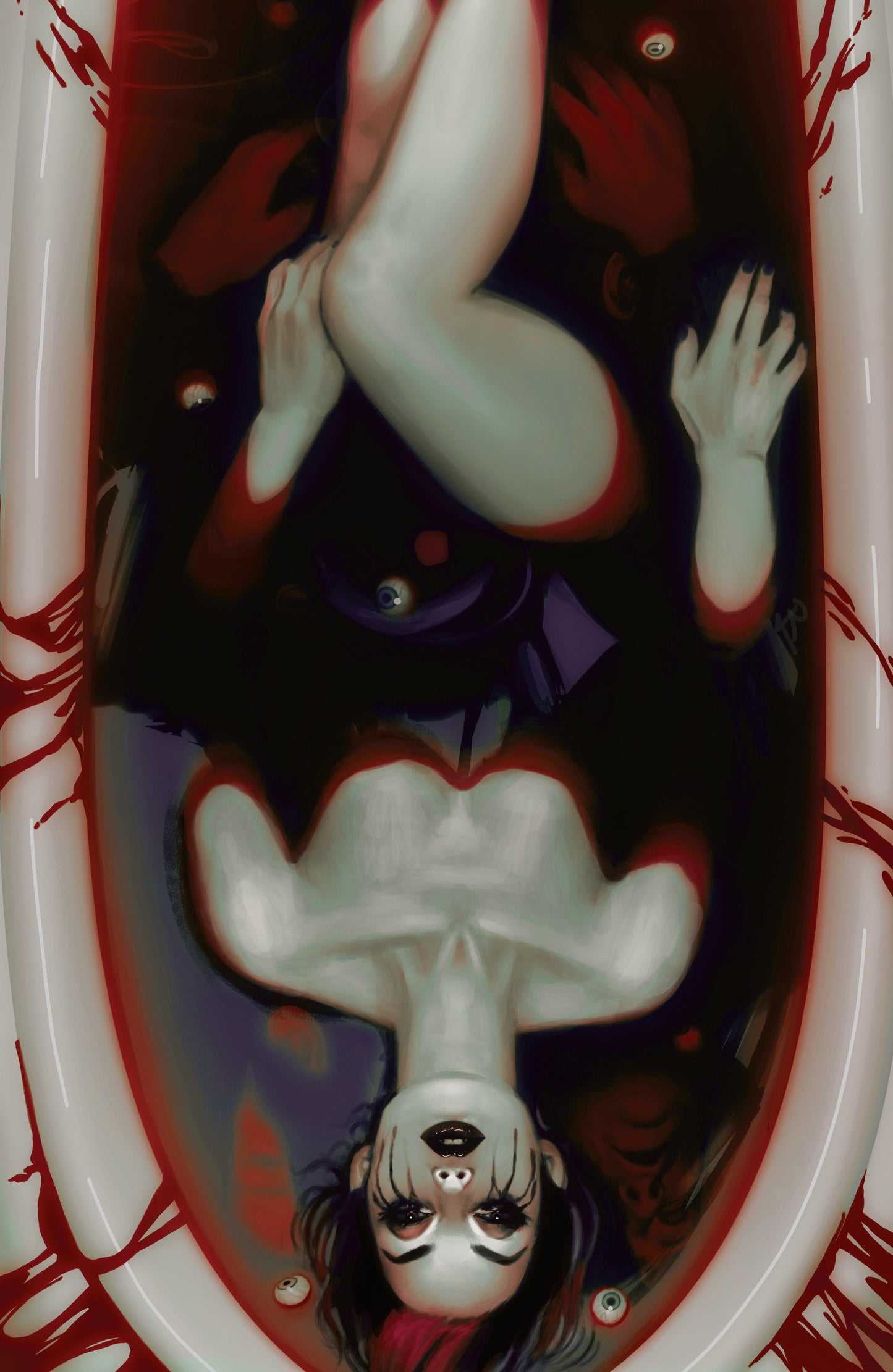 Hello Darkness #24 D 1:10 INCV (Full Art, Puebla) FOC July 20, 2026