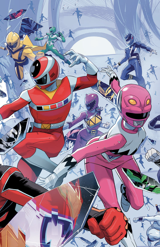 Power Rangers Unlimited #2 C Every Ranger Ever Card Stock Connecting Variant (Full Art, Zonno) FOC July 6, 2026