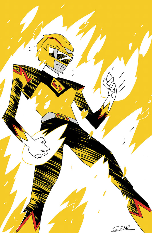 Power Rangers Unlimited #2 H 1:50 INCV Variant (Full Art, Charretier) FOC July 6, 2026