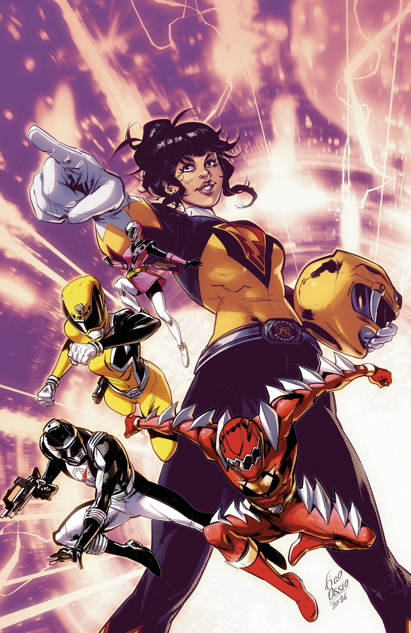 Power Rangers Unlimited #3 F 1:20 INCV Variant (Full Art, Ossio) FOC August 10, 2026