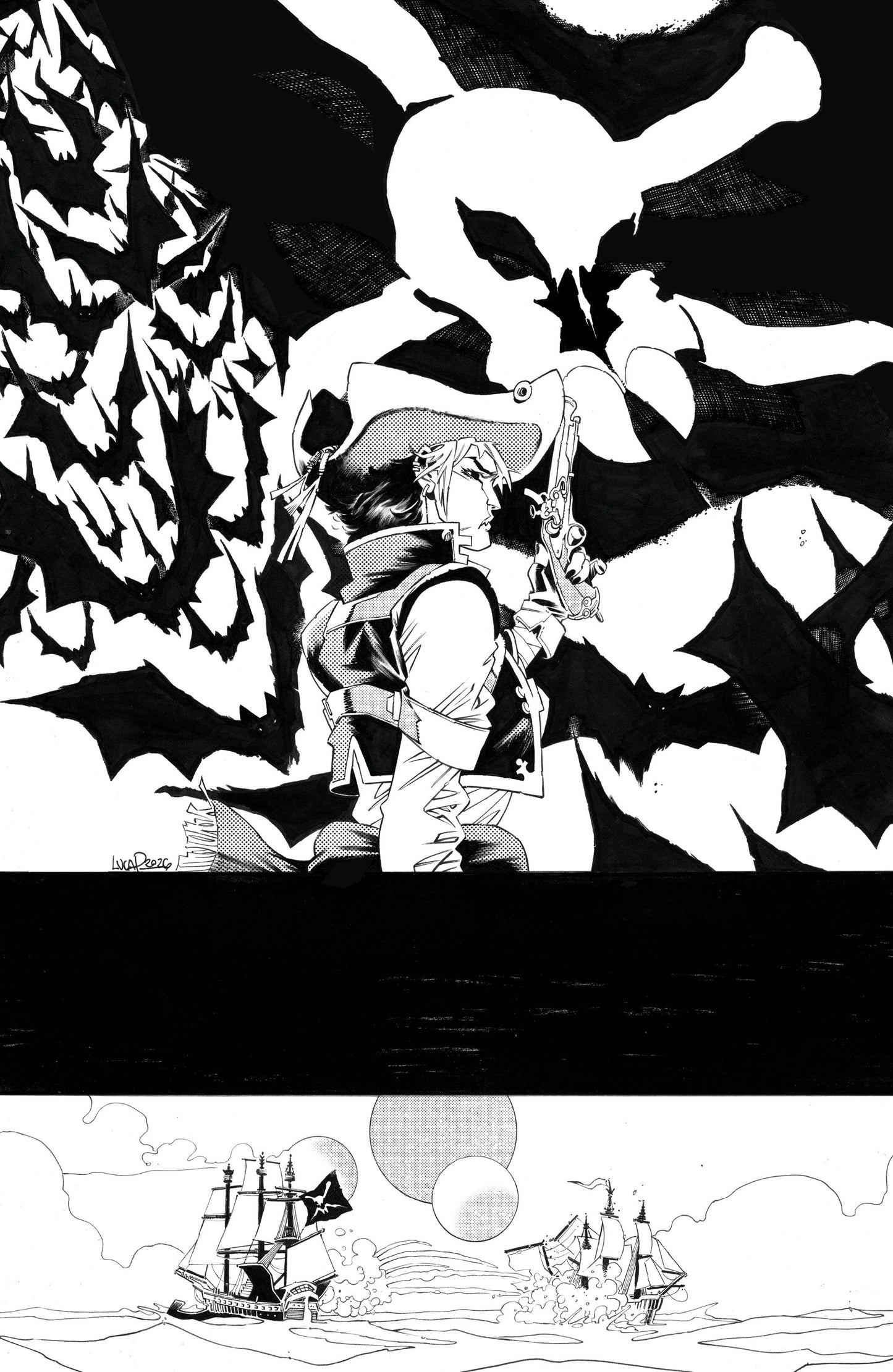 Vampyrates! #2 C 1:10 INCV (Full Art, Pizzari) FOC July 13, 2026