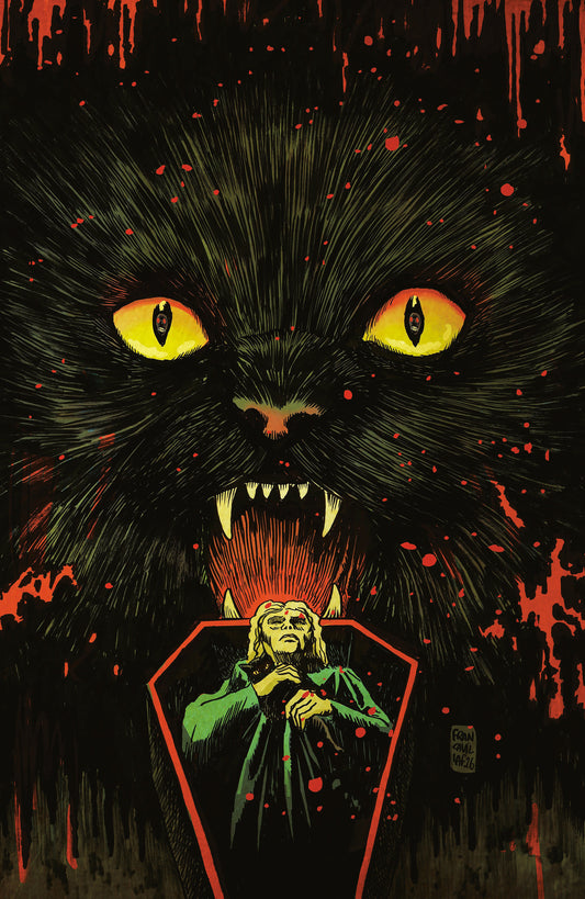 Stuff of Nightmares: The Cat in the Coffin #1 A Main (Dressed, Francavilla) FOC July 13, 2026