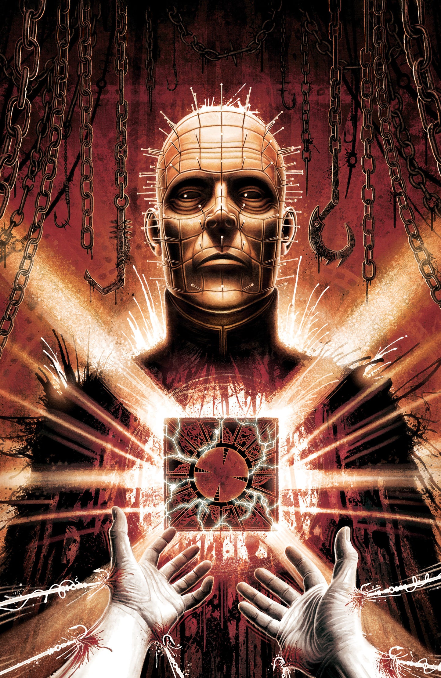 Hellraiser: Resurrections - New Wounds #1 F Unlimited Variant (Full Art, Simpson) FOC July 27, 2026
