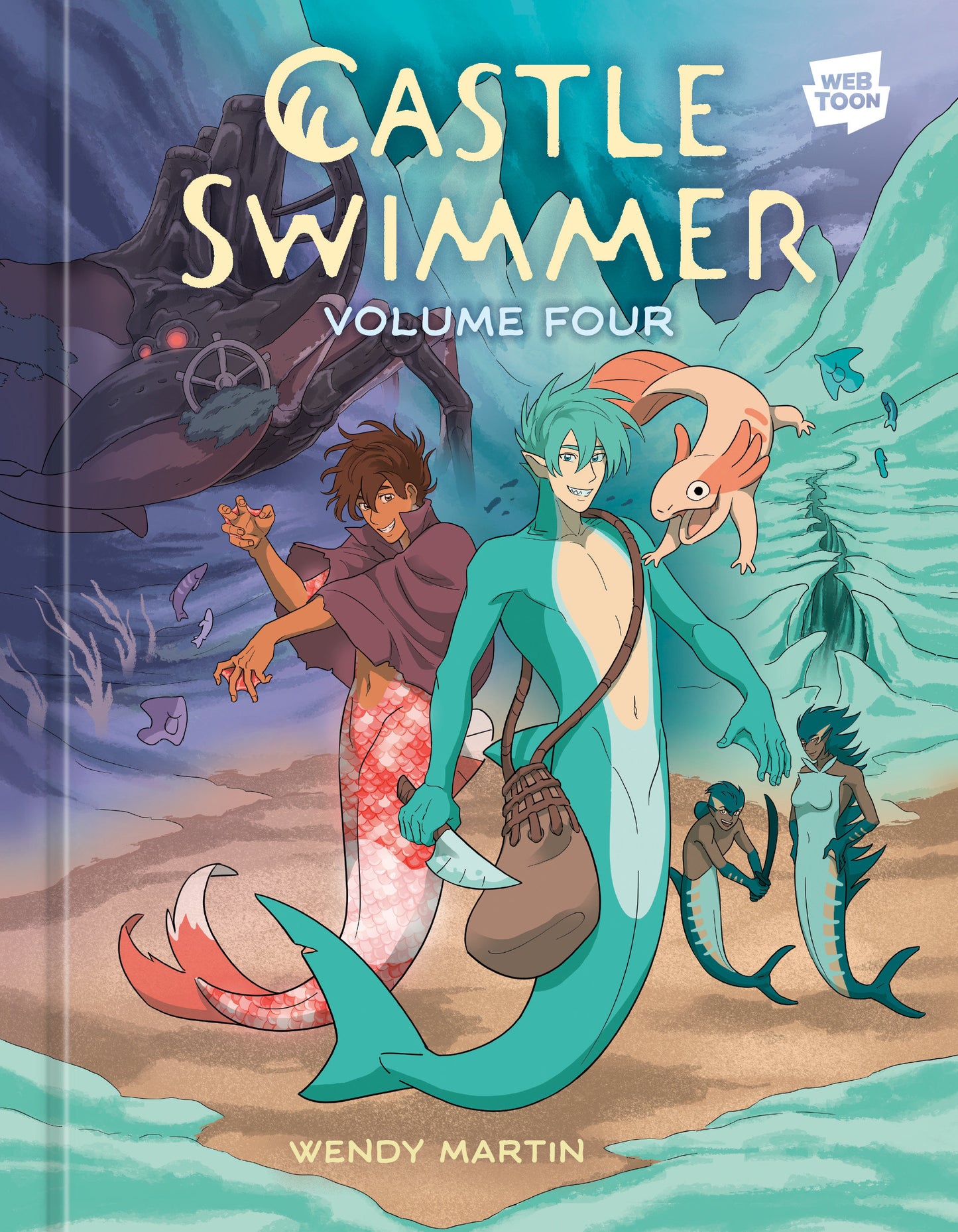 Castle Swimmer: Volume 4 [A Graphic Novel] Graphic Novel - HC FOC August 10, 2026