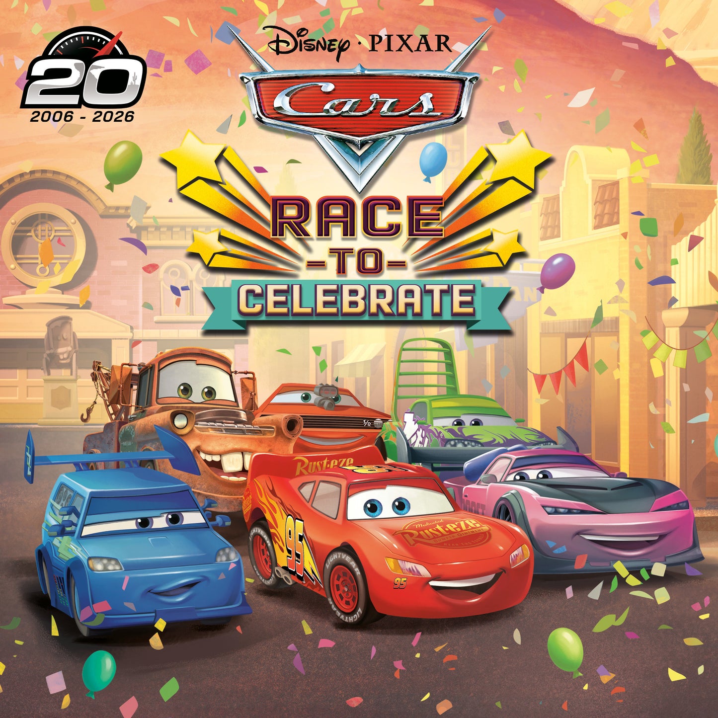 Race to Celebrate (Disney/Pixar's Cars) FOC July 6, 2026