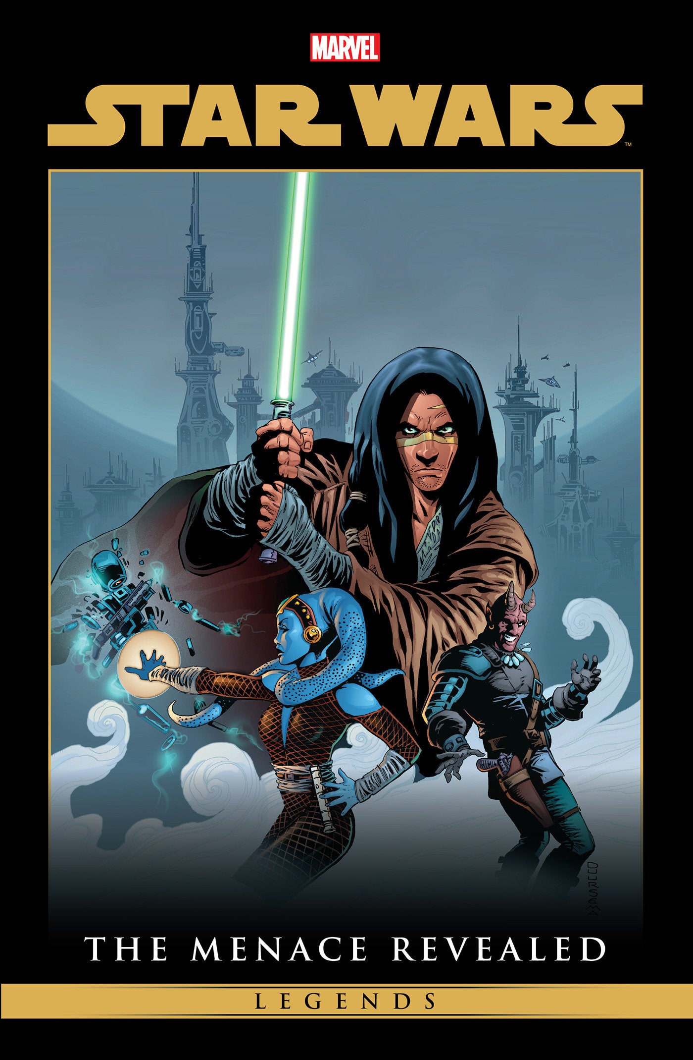 Star Wars Legends: The Menace Revealed Omnibus Vol. 1 Jan Duursema Cover FOC July 13, 2026
