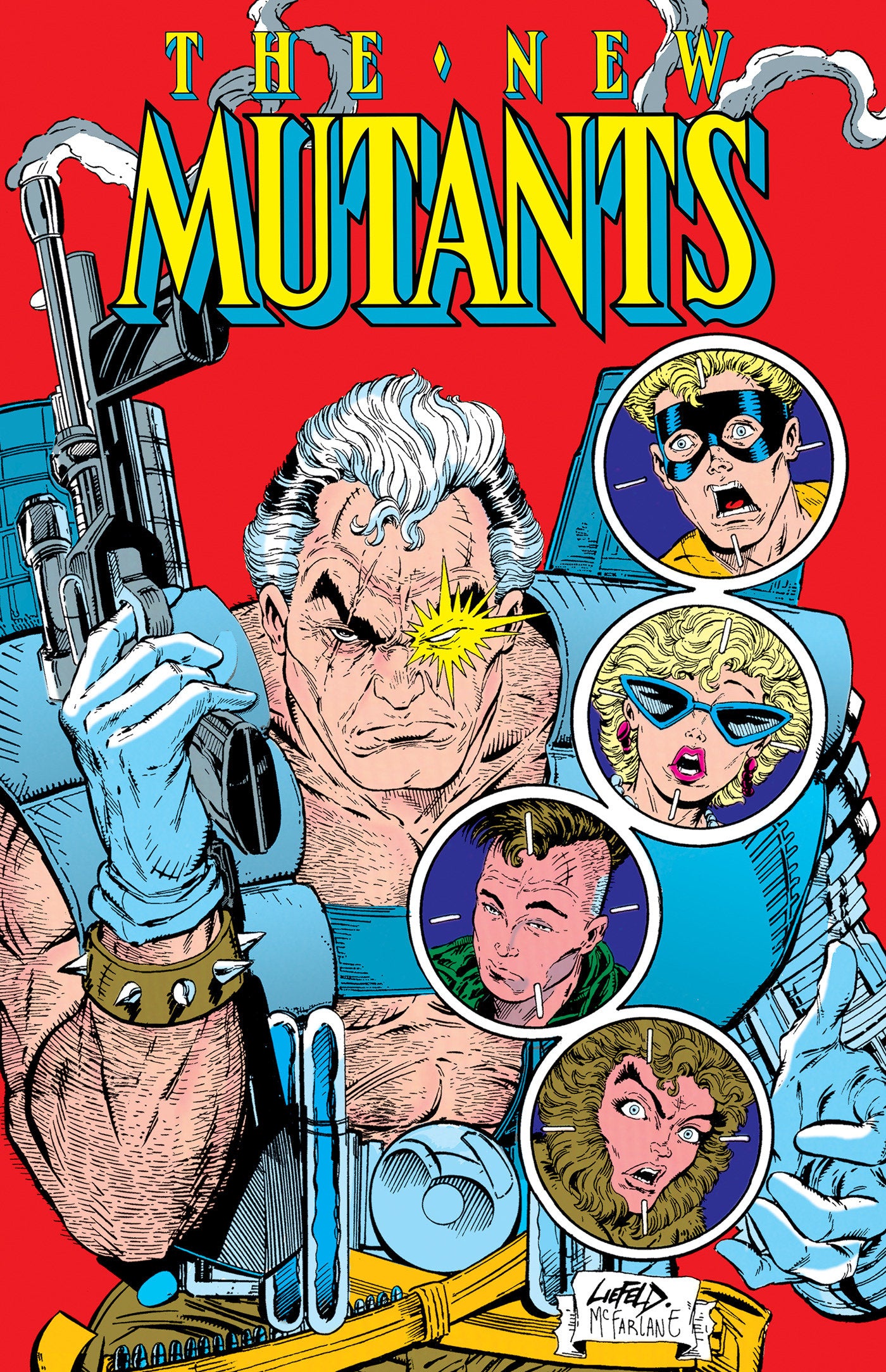 New Mutants Omnibus Vol. 4 Rob Liefeld Cable Cover Hardcover FOC July 20, 2026