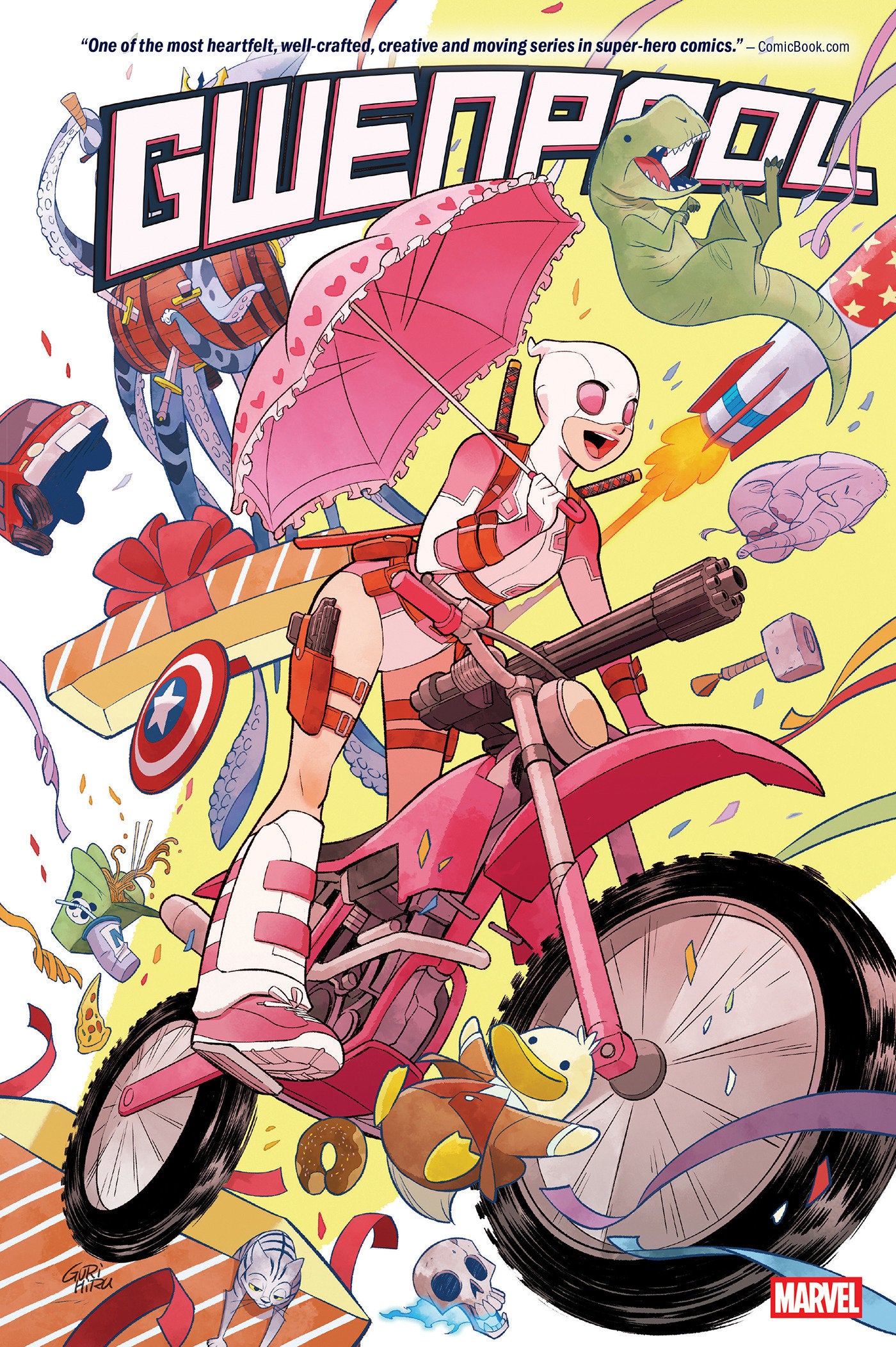 Gwenpool Omnibus Gurihiru Cover [New Printing] Hardcover FOC July 27, 2026