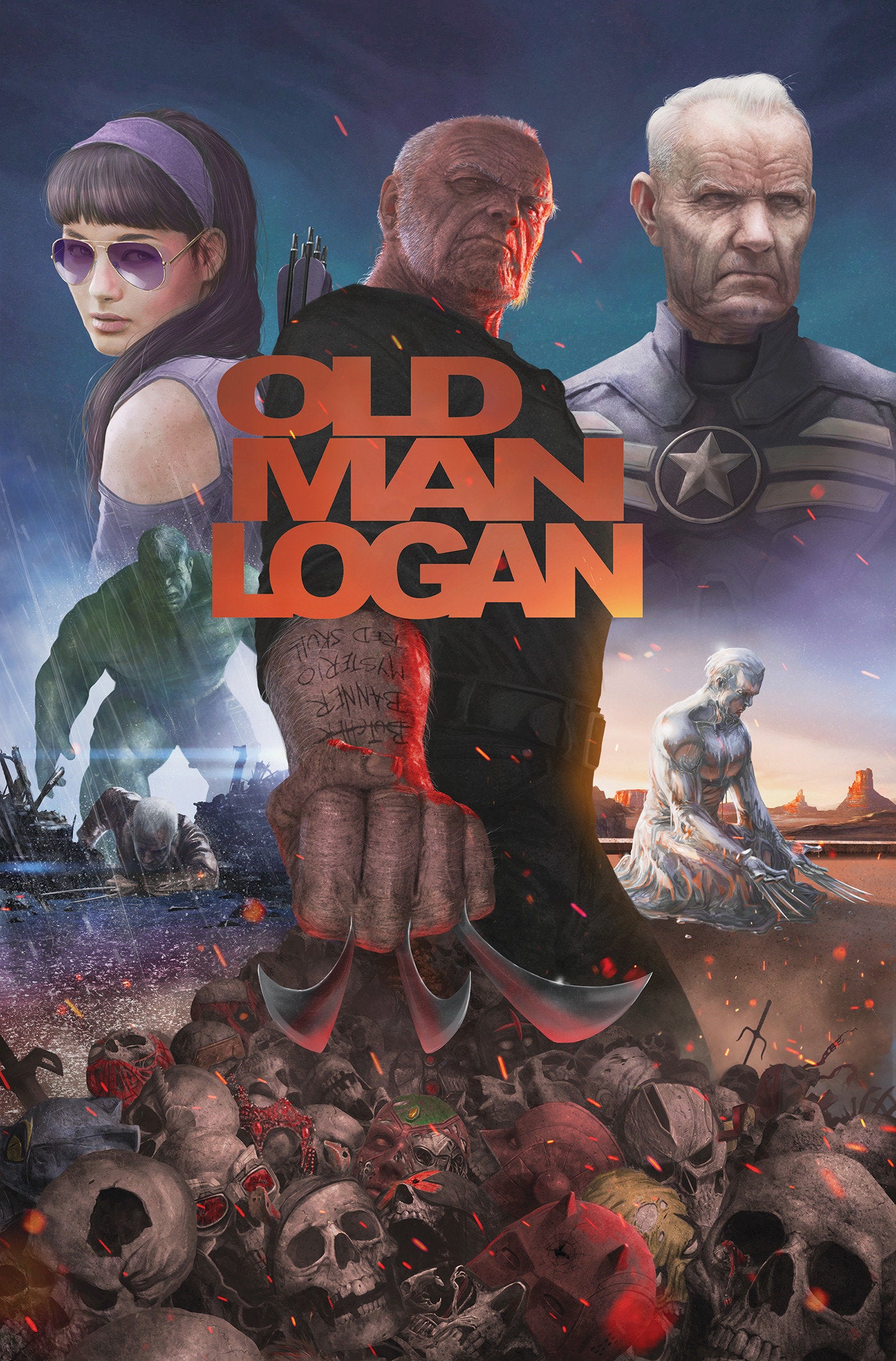 Wolverine: Old Man Logan Omnibus Vol. 1 Rahzzah Cover [DM Only] FOC July 6, 2026