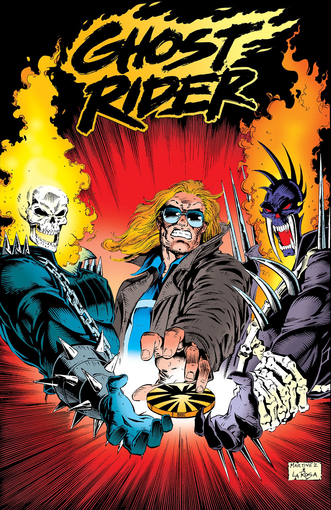 Ghost Rider: Danny Ketch Omnibus Vol. 3 Henry Martinez Cover Hardcover FOC July 27, 2026