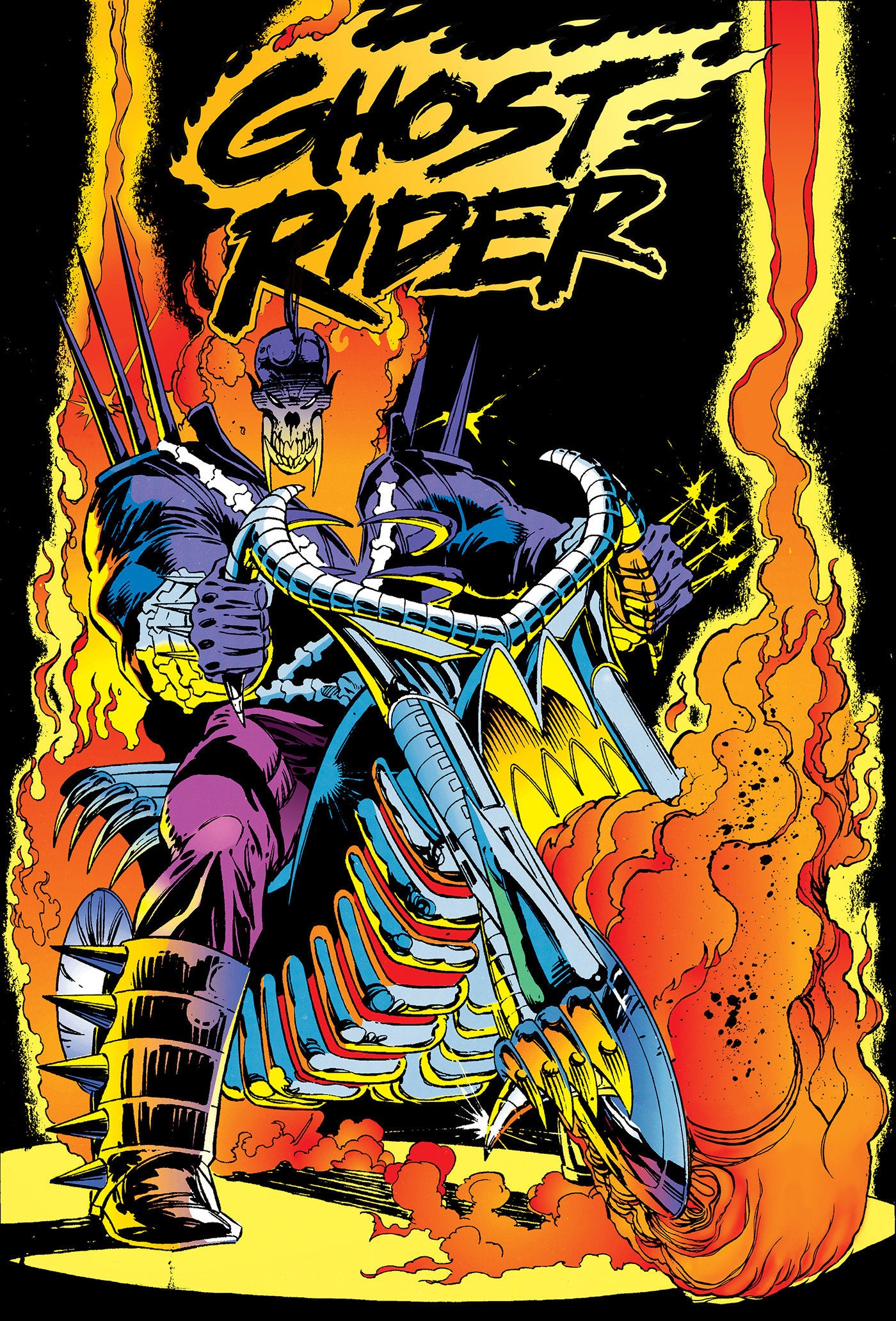 Ghost Rider: Danny Ketch Omnibus Vol. 3 Ron Garney Cover [DM Only] Hardcover FOC July 27, 2026