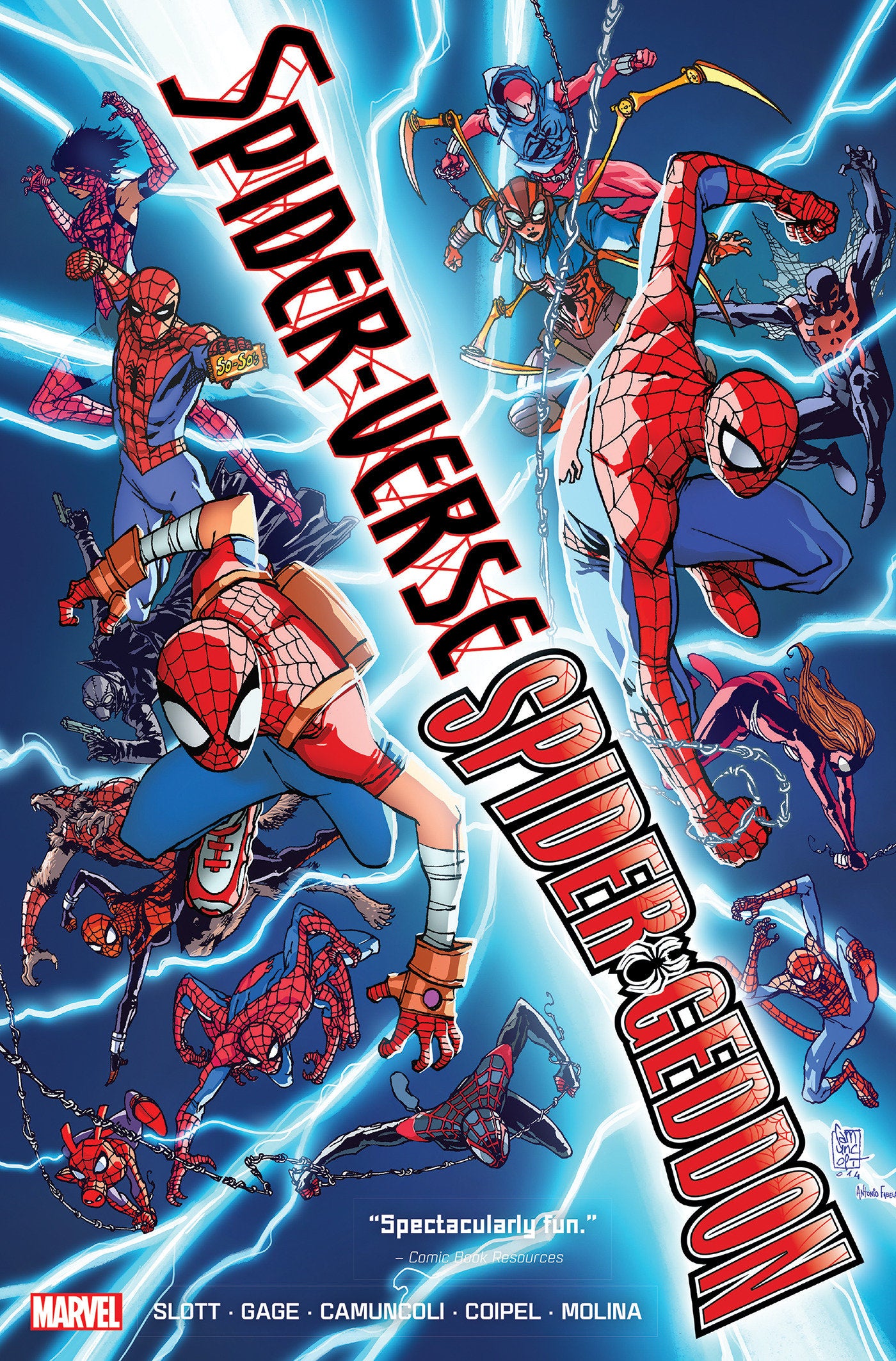 Spider-Verse/Spider-Geddon Omnibus Giuseppe Camuncoli Cover [New Printing, DM Only] FOC July 13, 2026