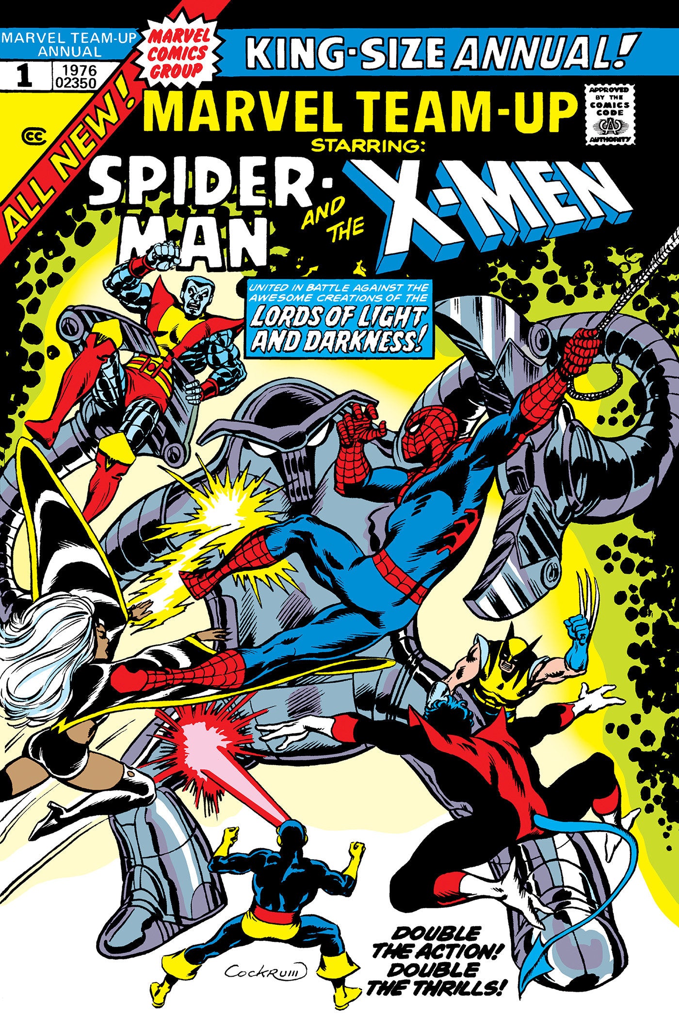 Marvel Team-Up Omnibus Vol. 2 Dave Cockrum Cover [DM Only] Hardcover FOC August 10, 2026