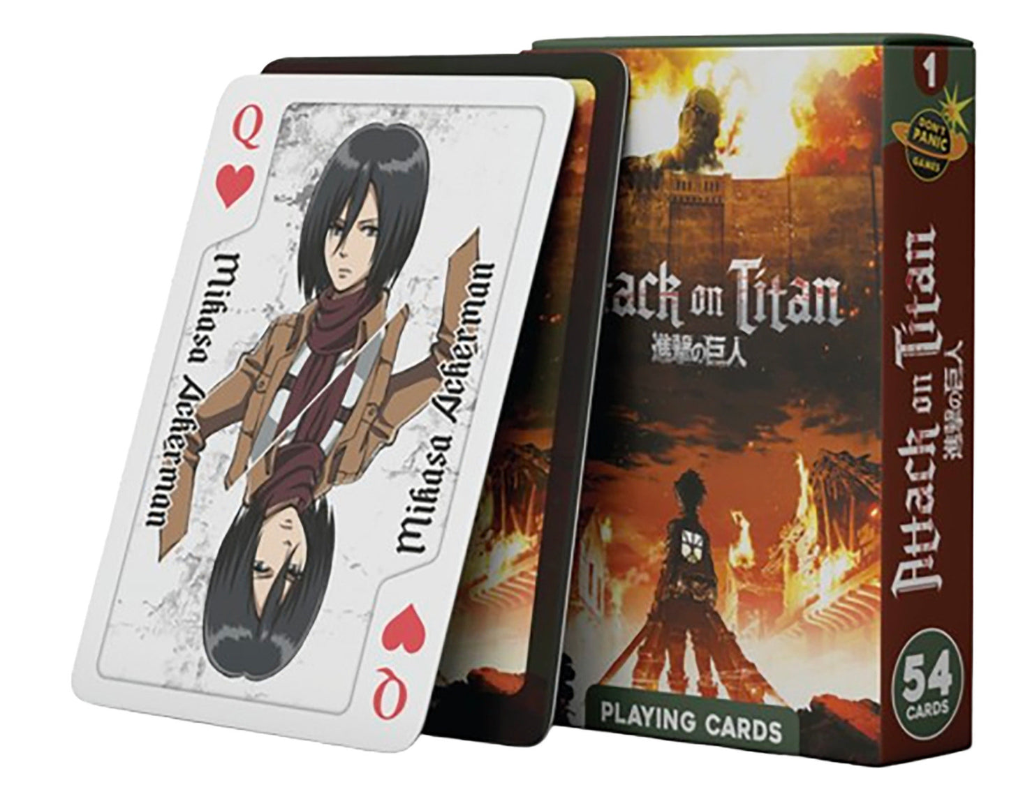 Attack on Titan - Playing cards FOC July 6, 2026