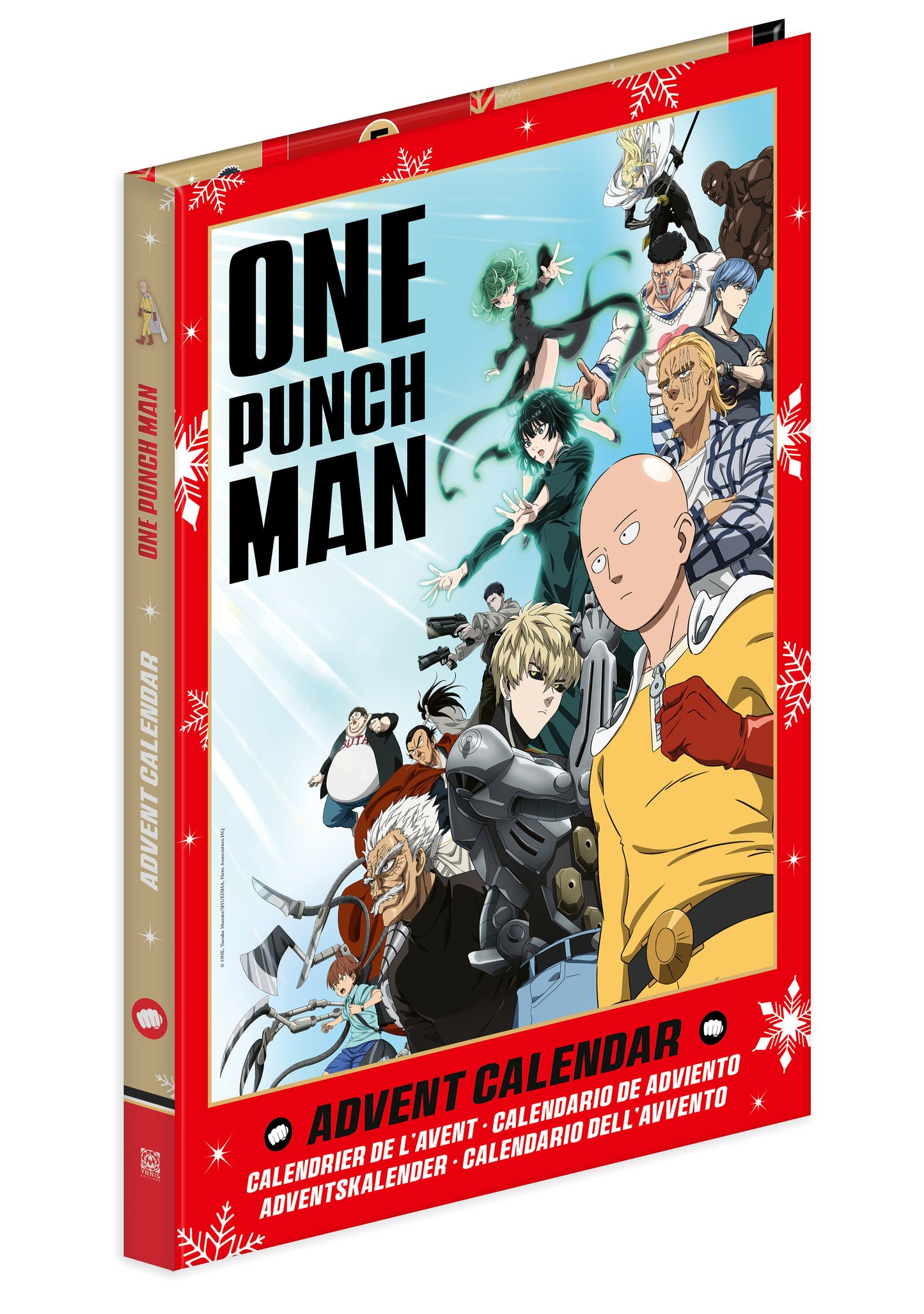 One Punch Man: The Official Advent Calendar: 24 Days of Exclusive Gifts and Surprises FOC August 3, 2026