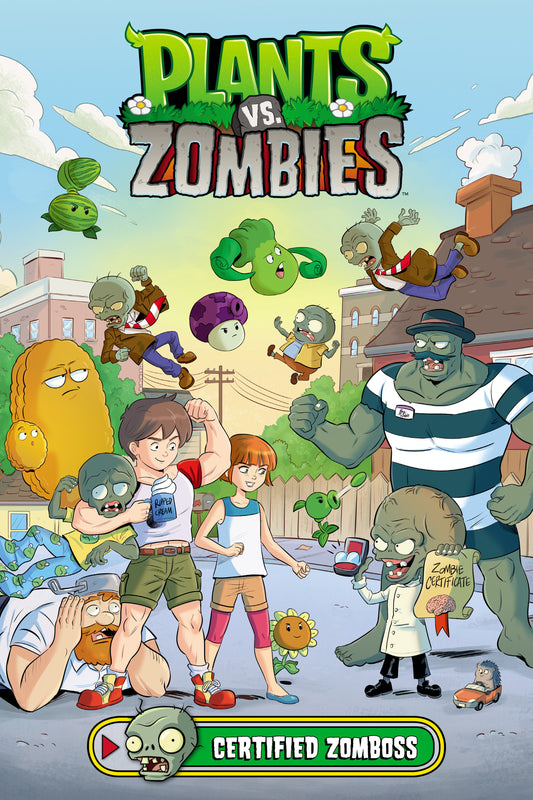 Plants vs. Zombies Volume 26: Certified Zomboss Hardcover FOC July 6, 2026