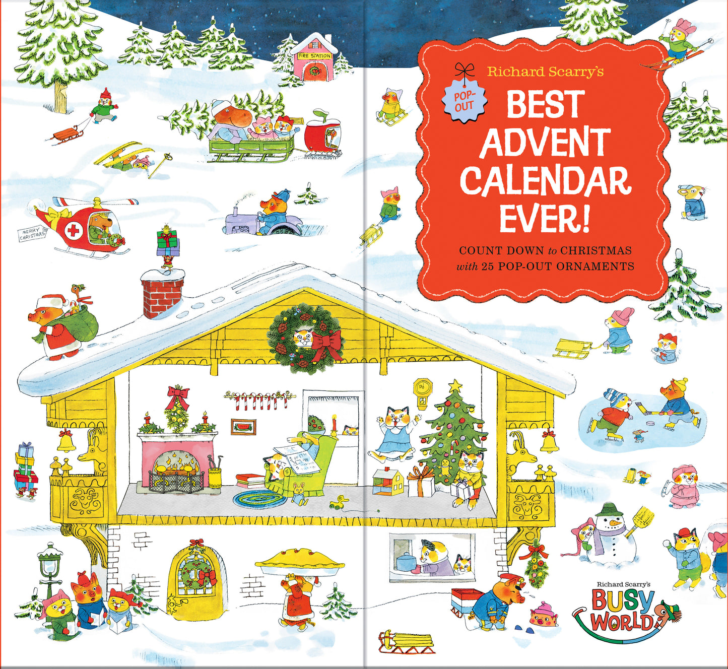 Richard Scarry's Best Advent Calendar Ever! FOC July 27, 2026