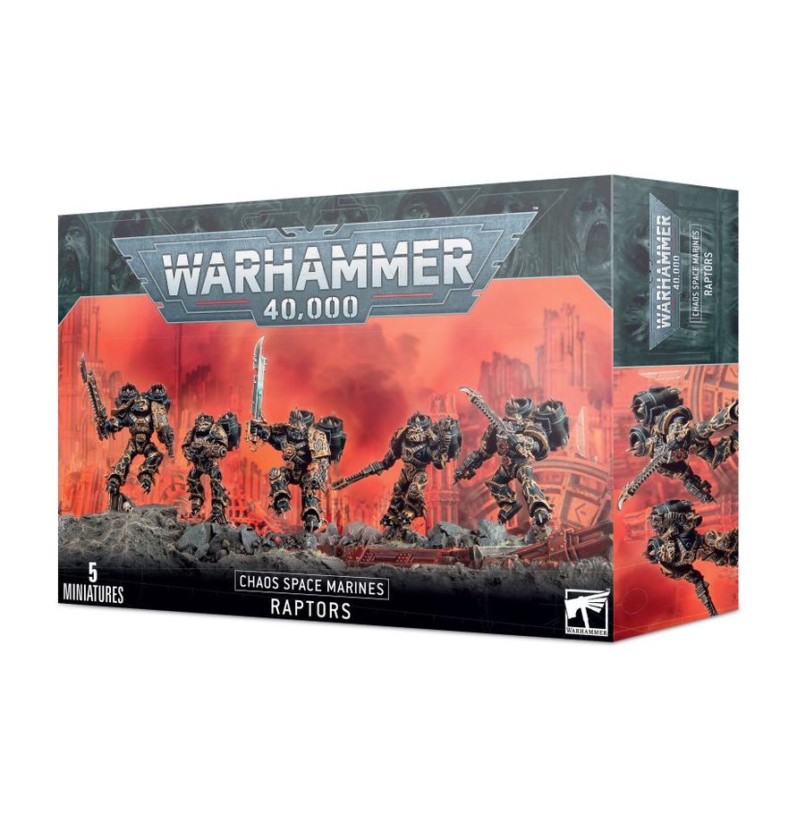 Chaos Space Marine Raptors Wrhammer 40k 43-13