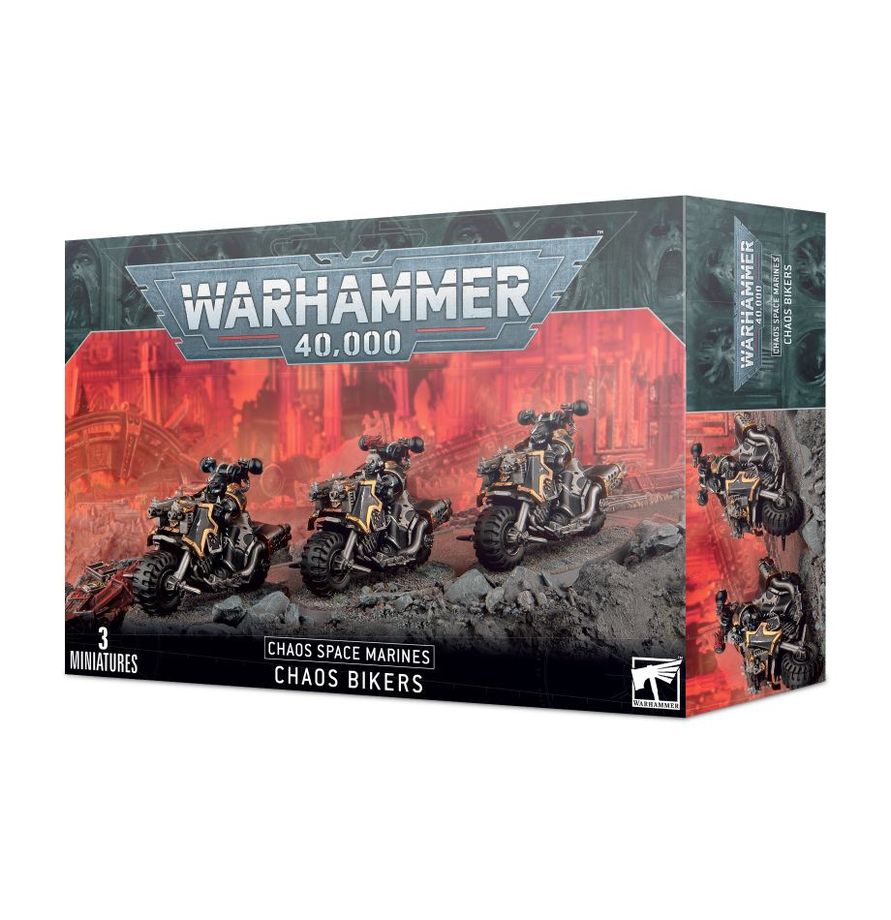 Chaos Bikers Warhammer 40K 43-08