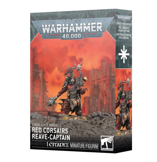 Red Corsairs Reave-Captain CHAOS SPACE MARINES WARHAMMER 40K 43-111
