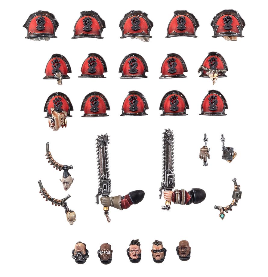 Red Corsairs Upgrades and Transfers WARHAMMER 40K 43-112