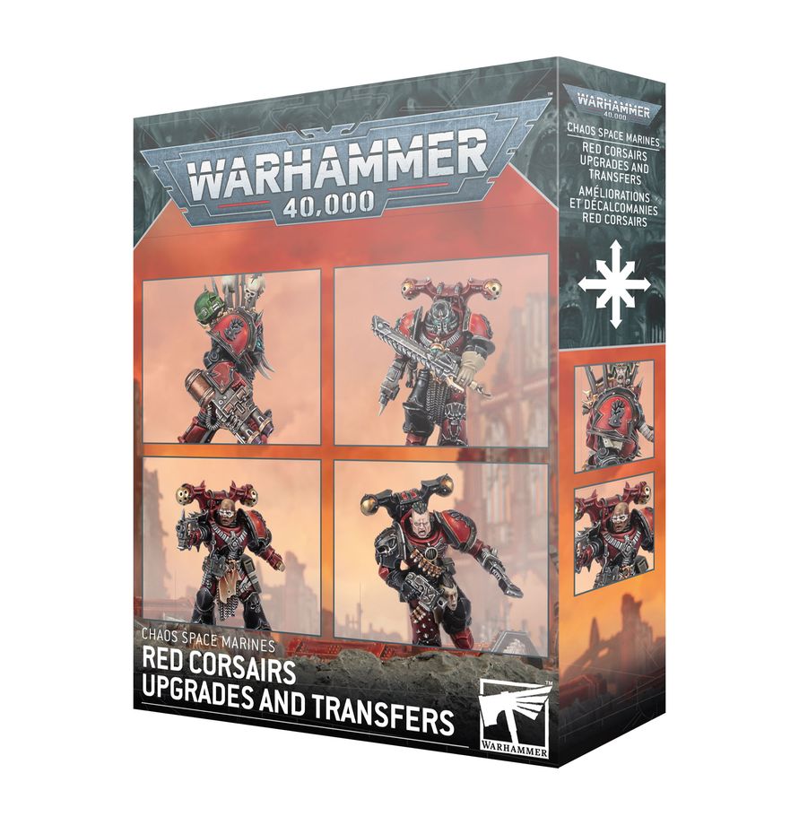 Red Corsairs Upgrades and Transfers WARHAMMER 40K 43-112