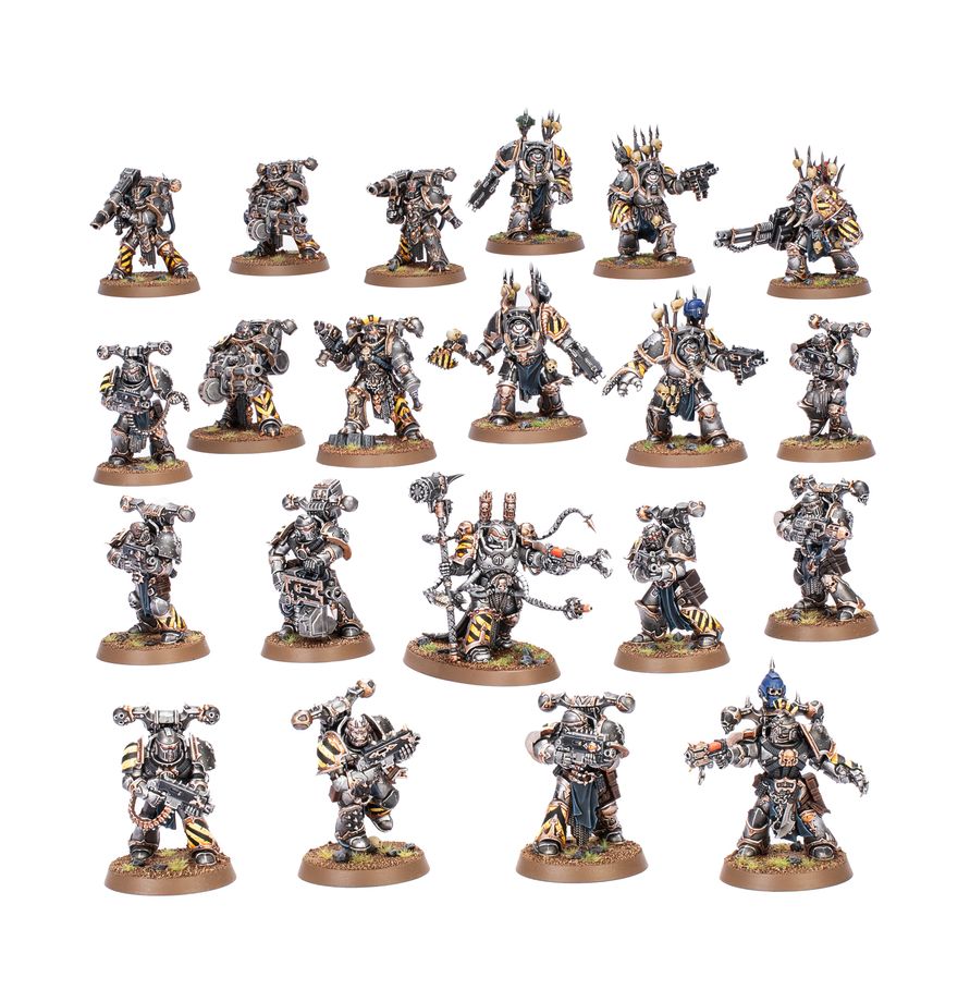 Combat Patrol: Chaos Space Marines – Iron Warriors 40K 73-434 WARHAMMER
