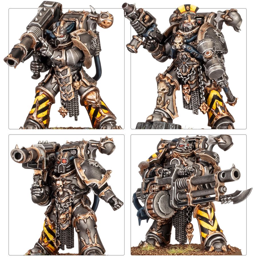 Combat Patrol: Chaos Space Marines – Iron Warriors 40K 73-434 WARHAMMER