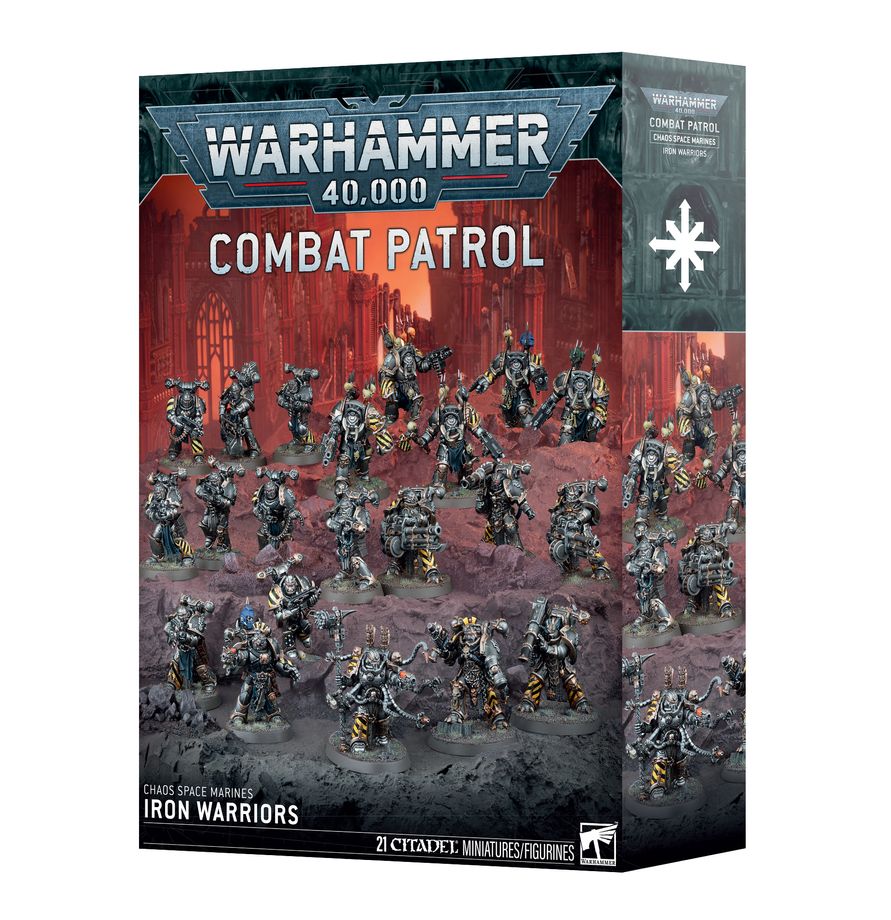 Combat Patrol: Chaos Space Marines – Iron Warriors 40K 73-434 WARHAMMER