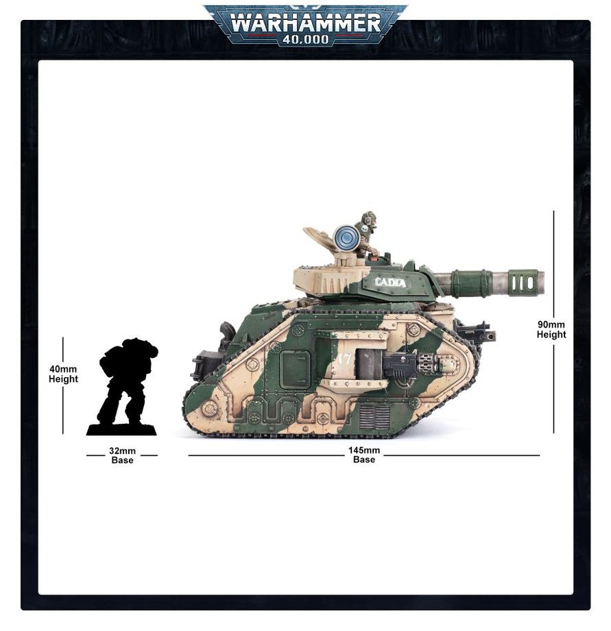 Leman Russ Battle Tank 40K 47-06 WARHAMMER